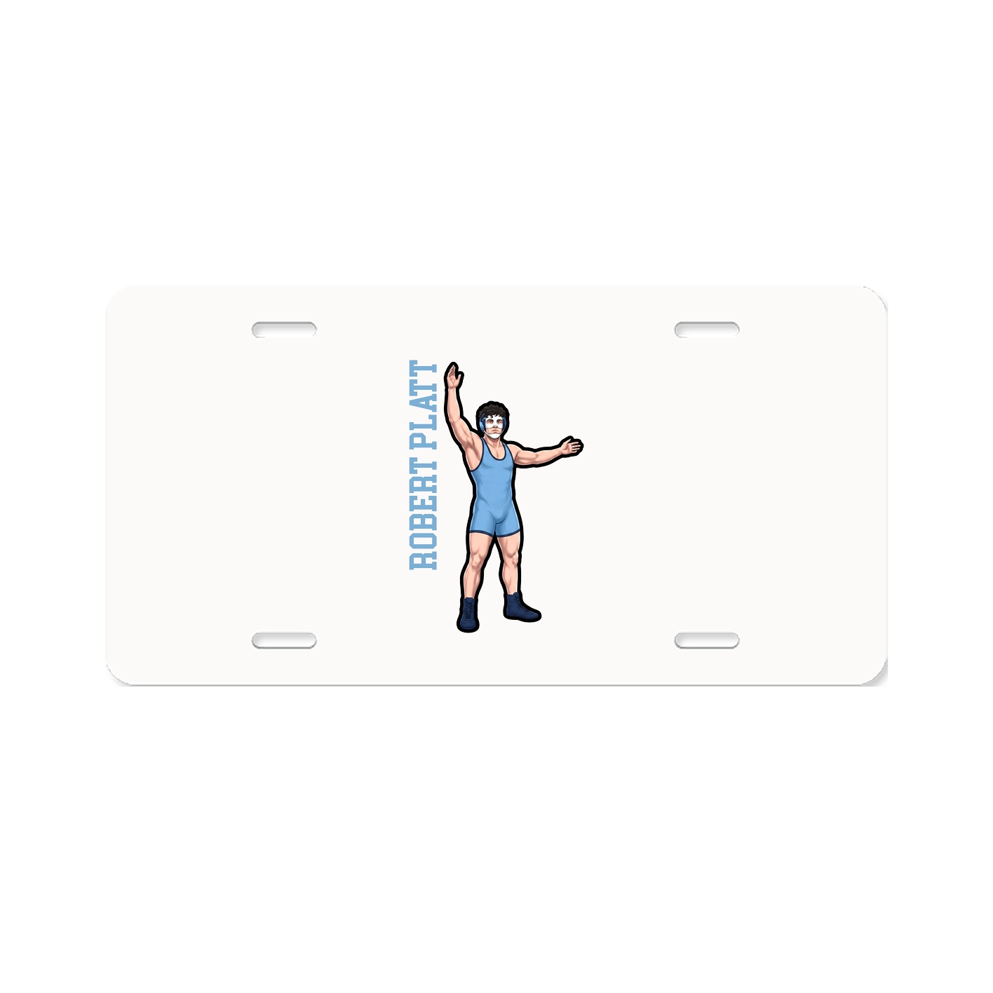 Aluminum License Plate