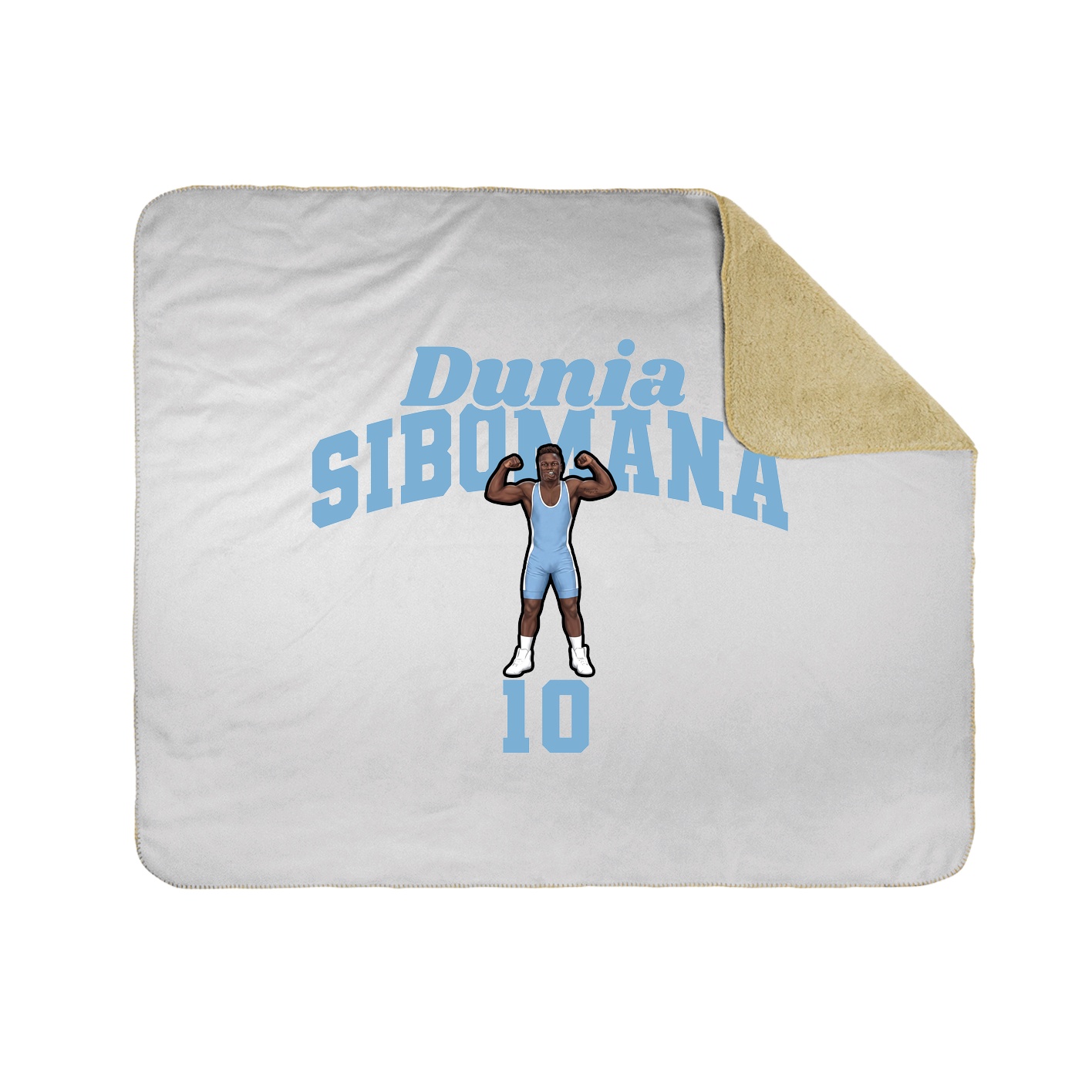 Throw Blanket — Signature Arch in White