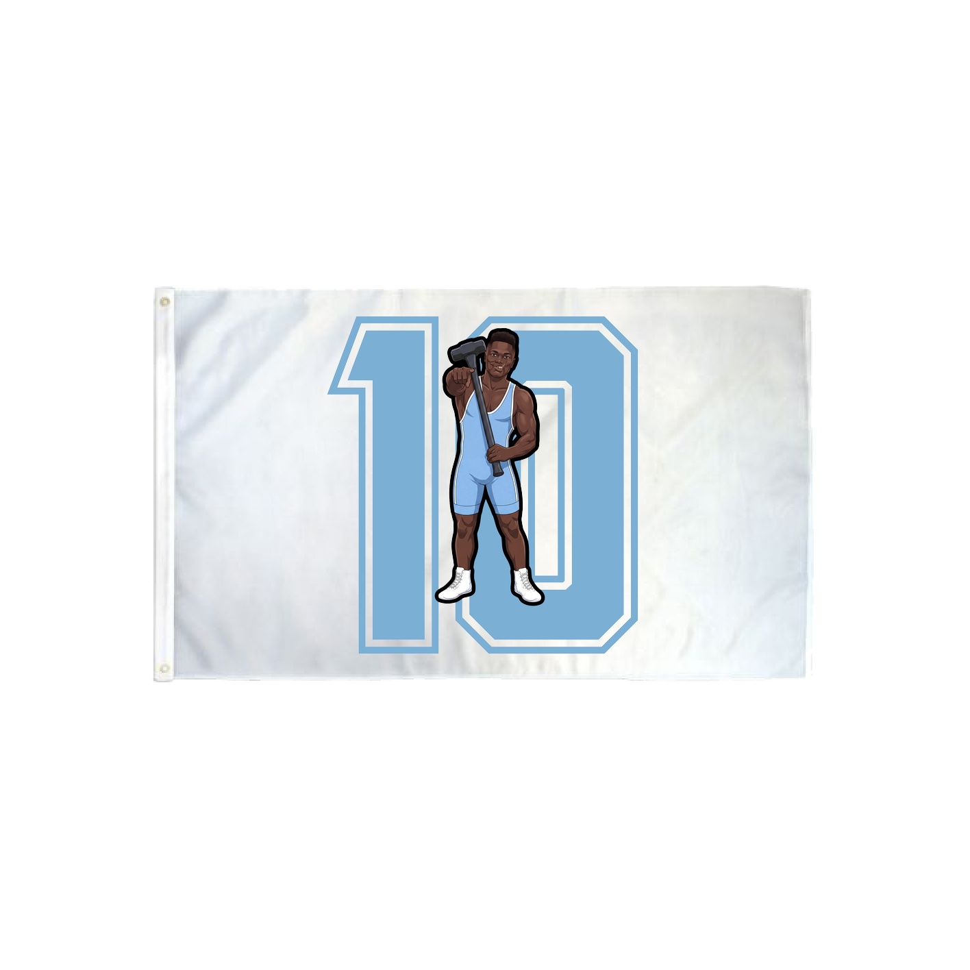 3x5 Flag — Number in Classic
