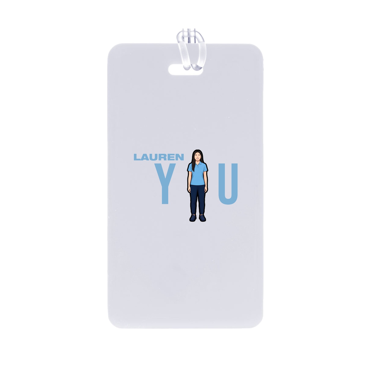 Bag Tag — Player Name in Classic
