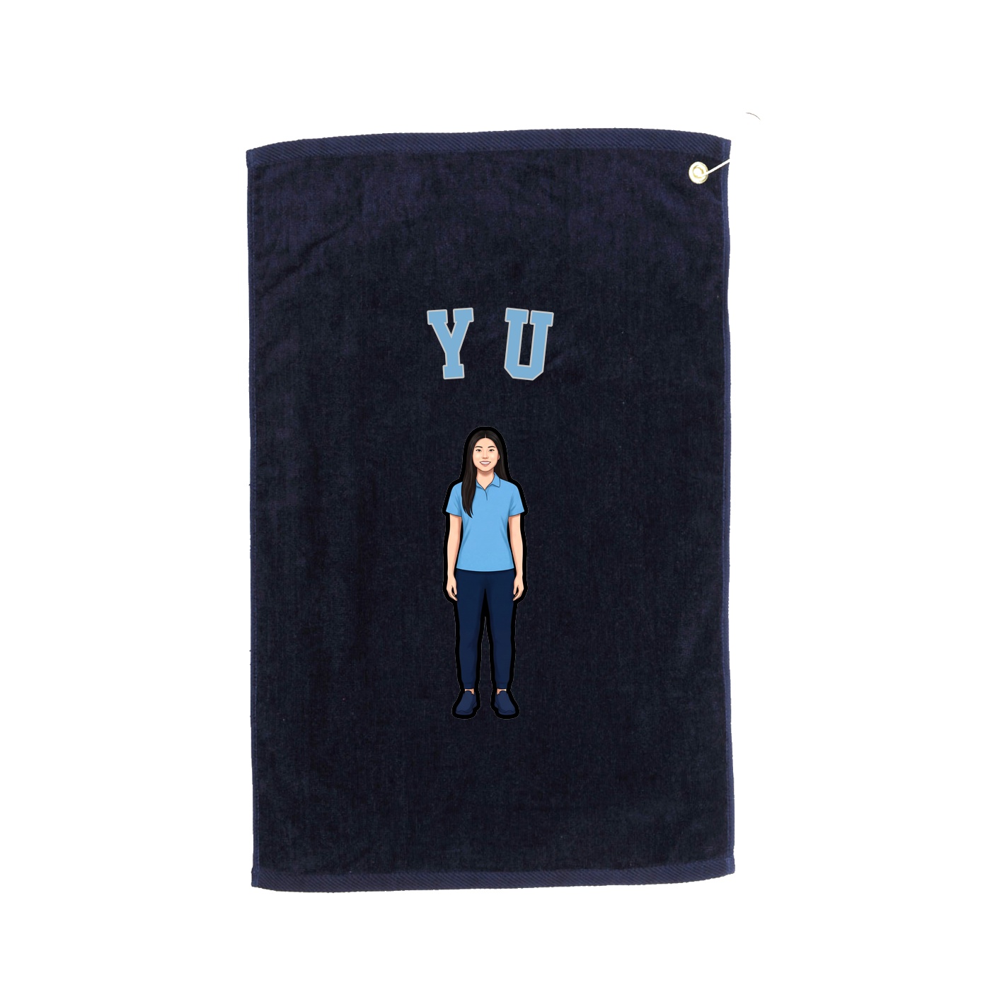 Golf Towel — Shirsey Arch in Navy