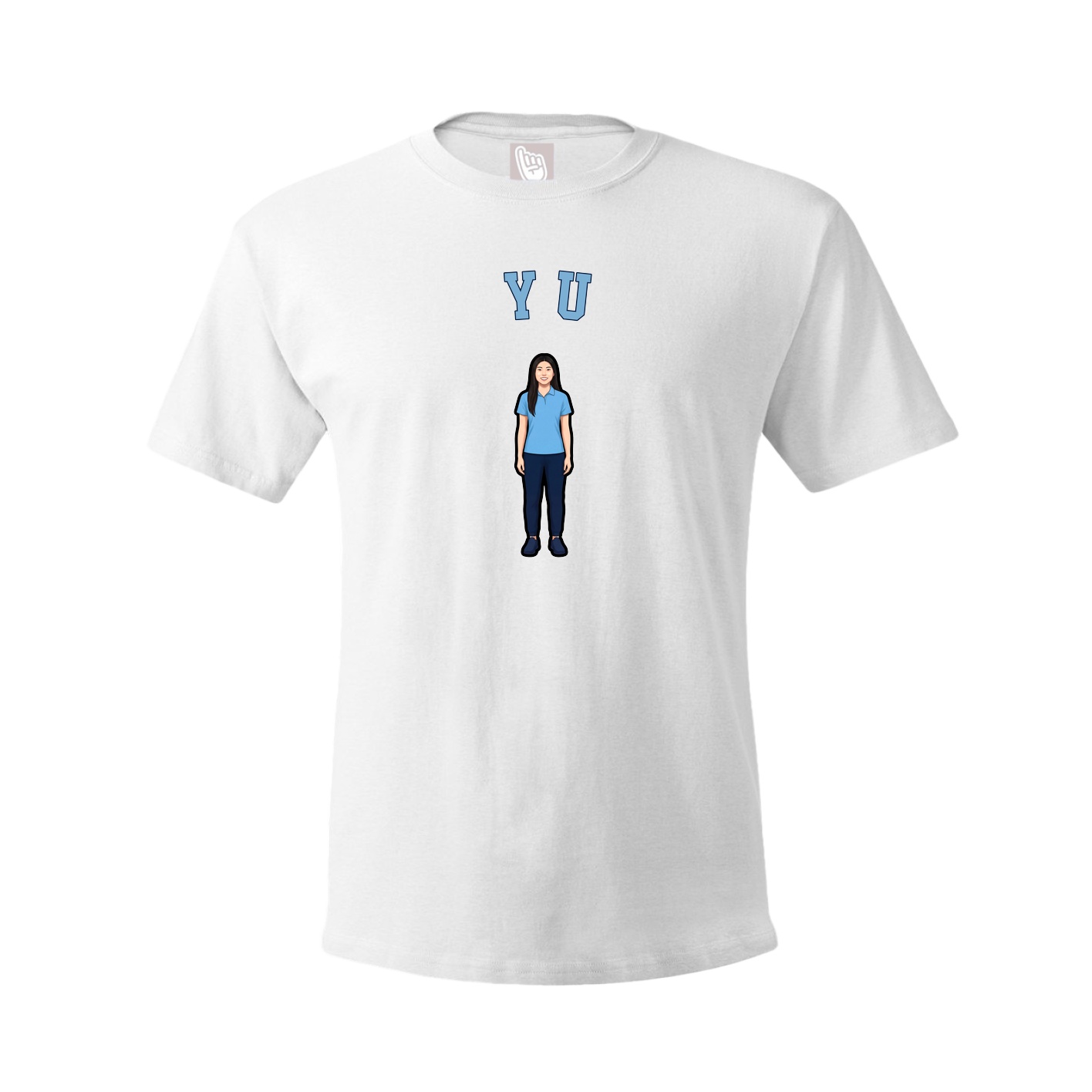 Tee — Shirsey Arch in White