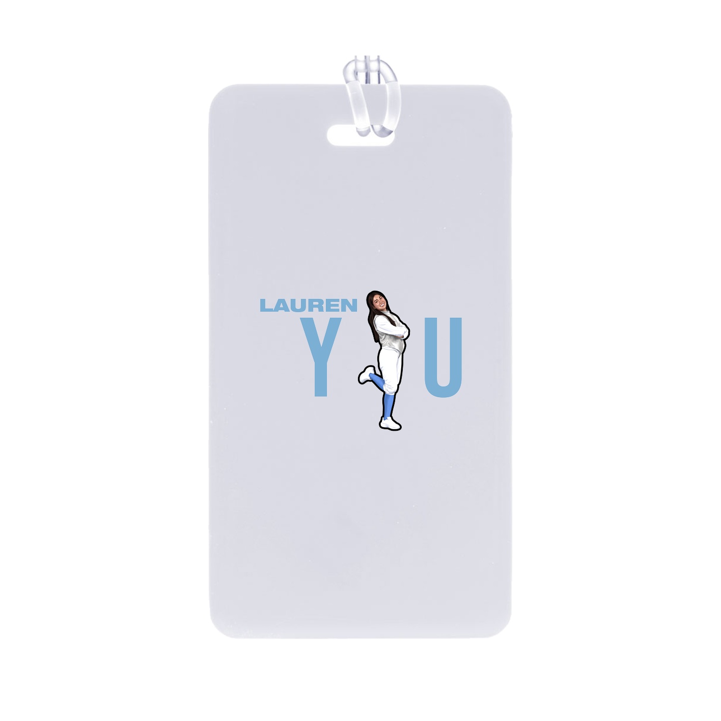 Bag Tag — Player Name in Classic