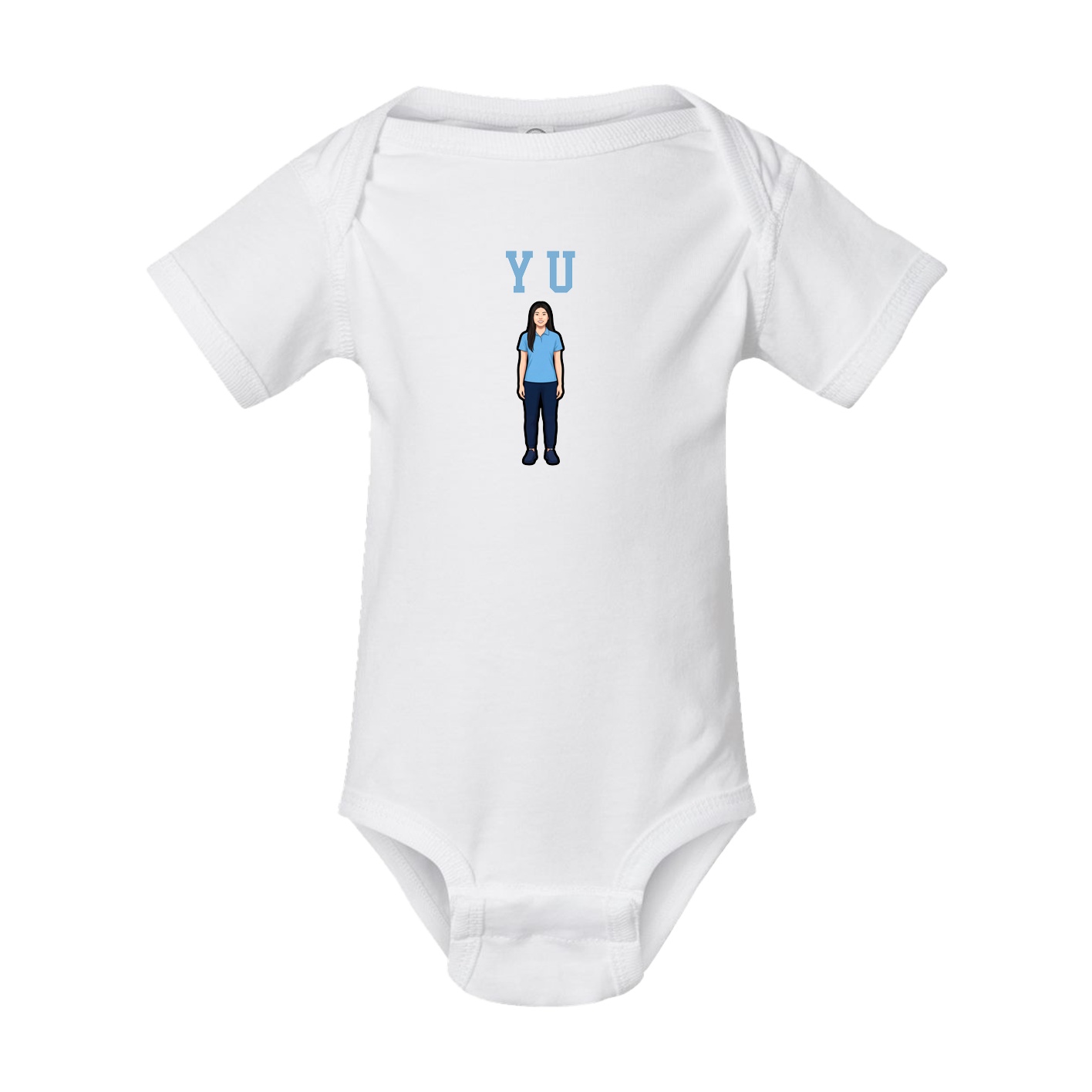 Baby Onesie — Shirsey in White