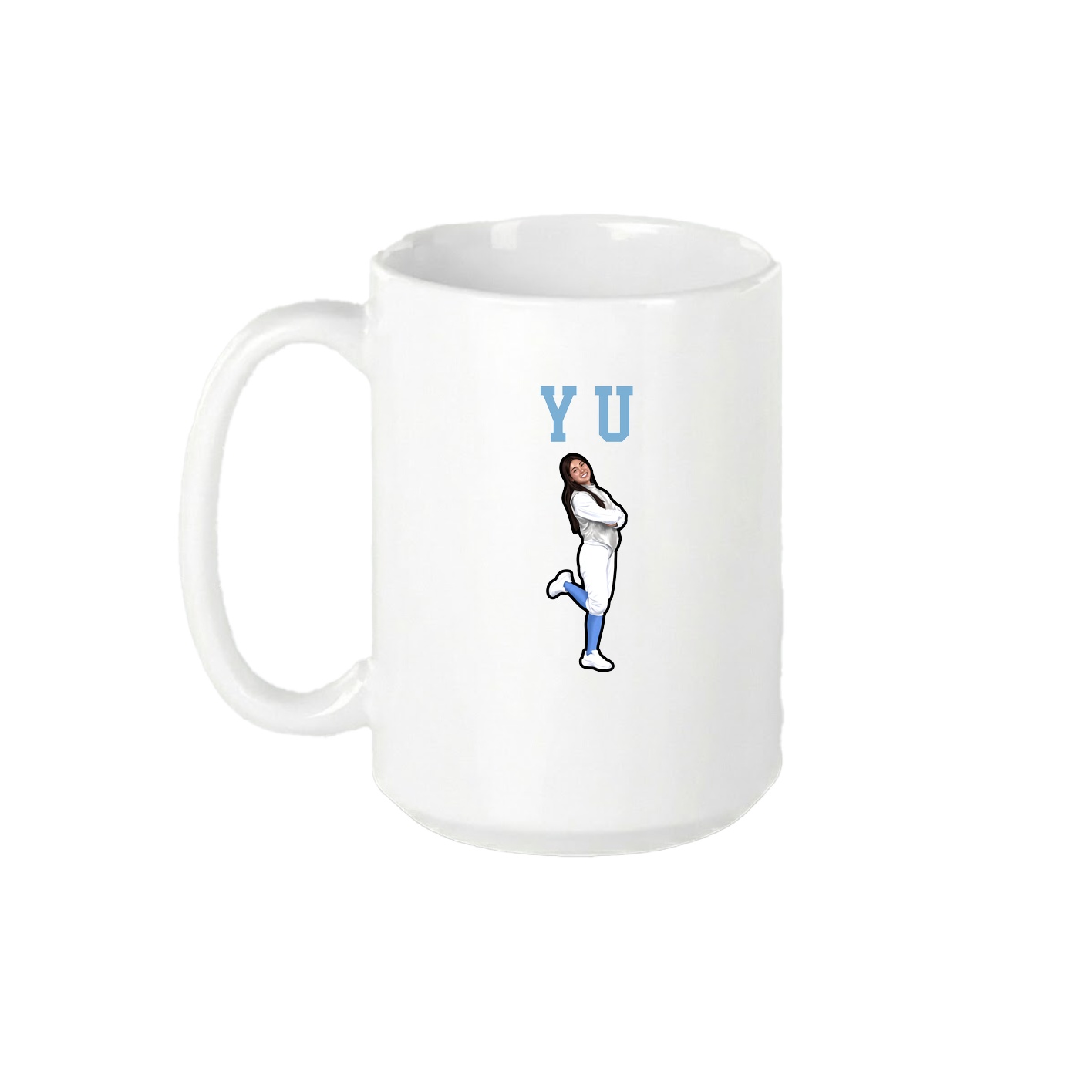 15oz Coffee Mug — Shirsey in White