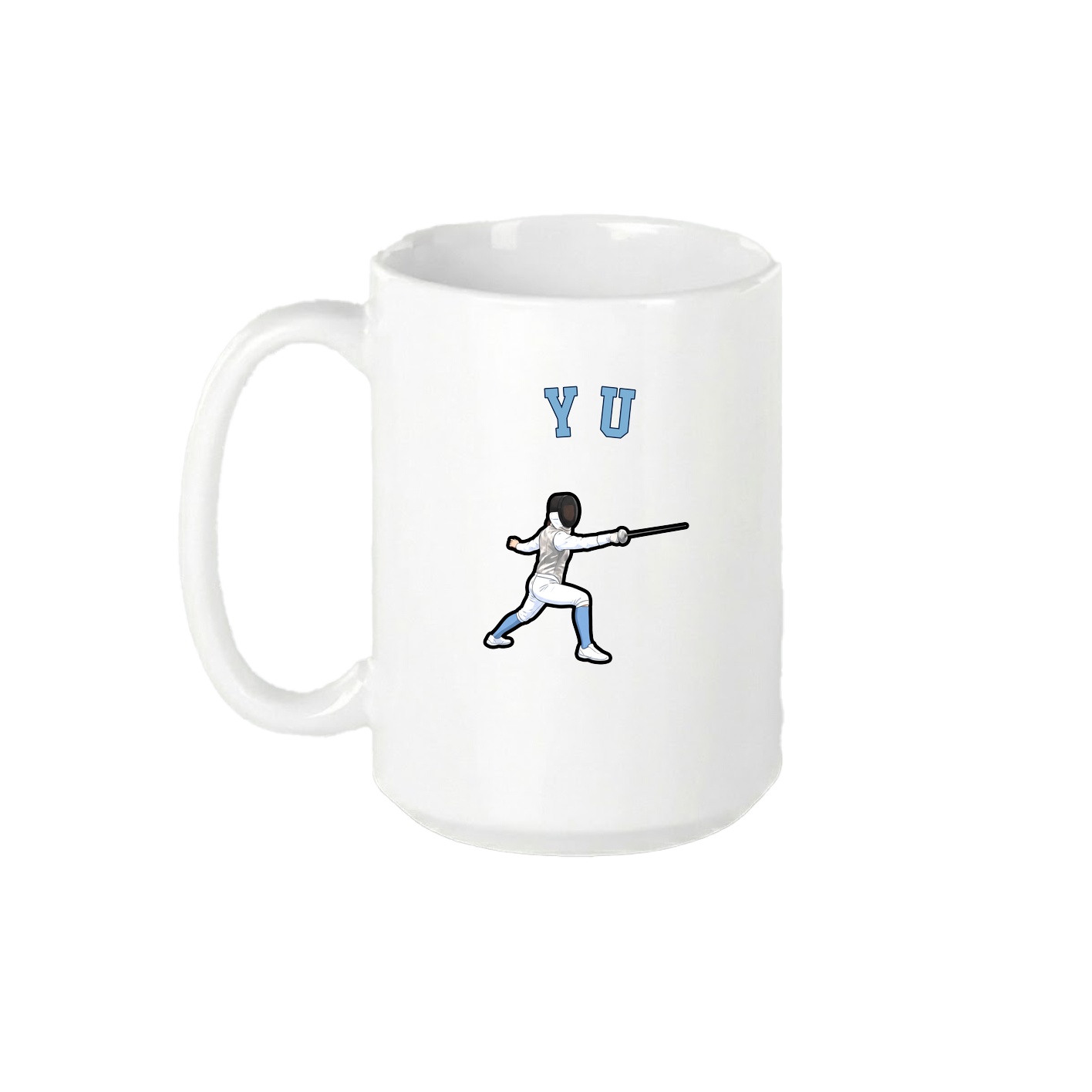 15oz Coffee Mug — Shirsey Arch in White