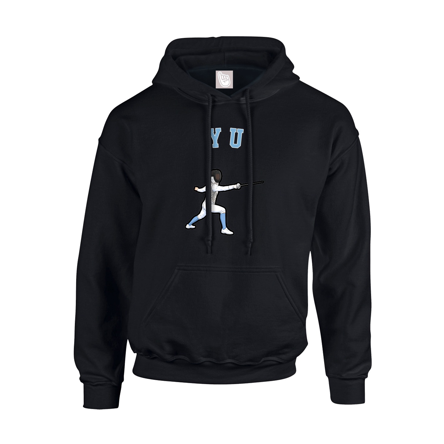 Youth Hoodie — Shirsey Arch in Black