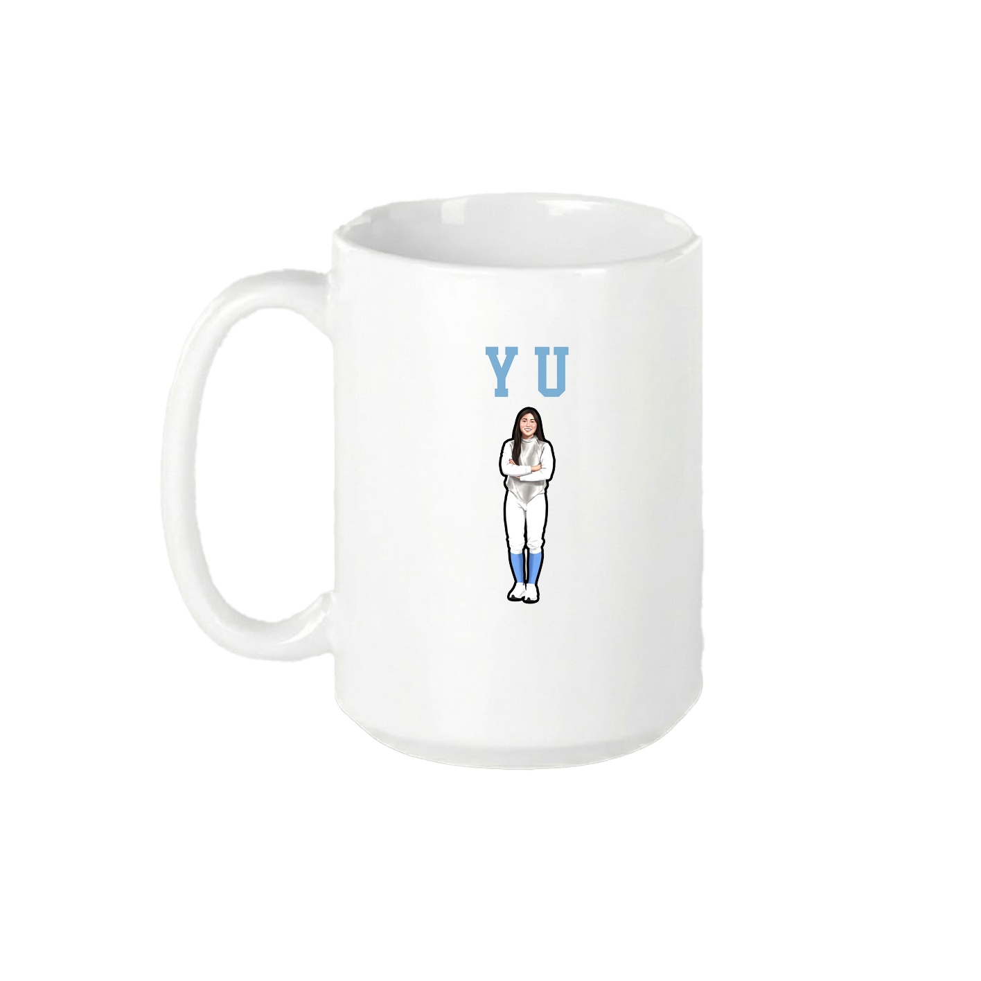 15oz Coffee Mug — Shirsey in White