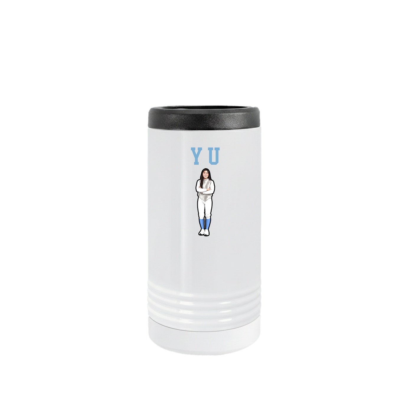 Slim Beverage Holder — Shirsey in White