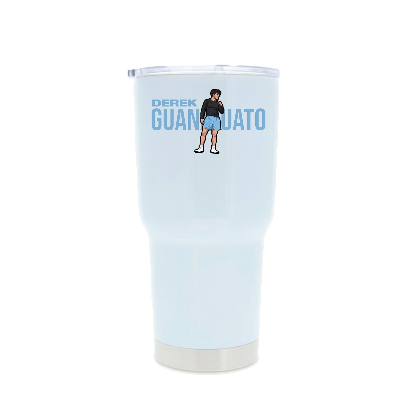 30oz Stainless Steel Tumbler — Player Name in White