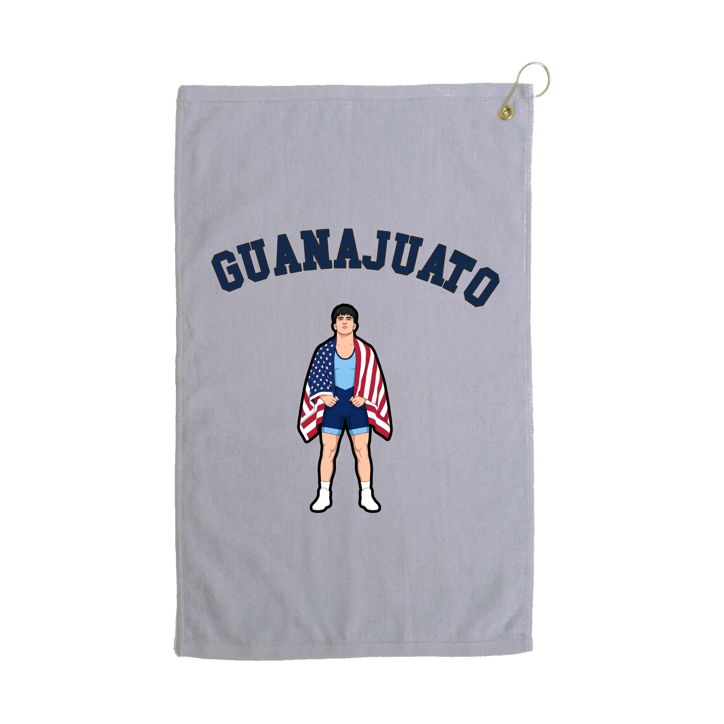 Golf Towel — Shirsey Arch in Grey