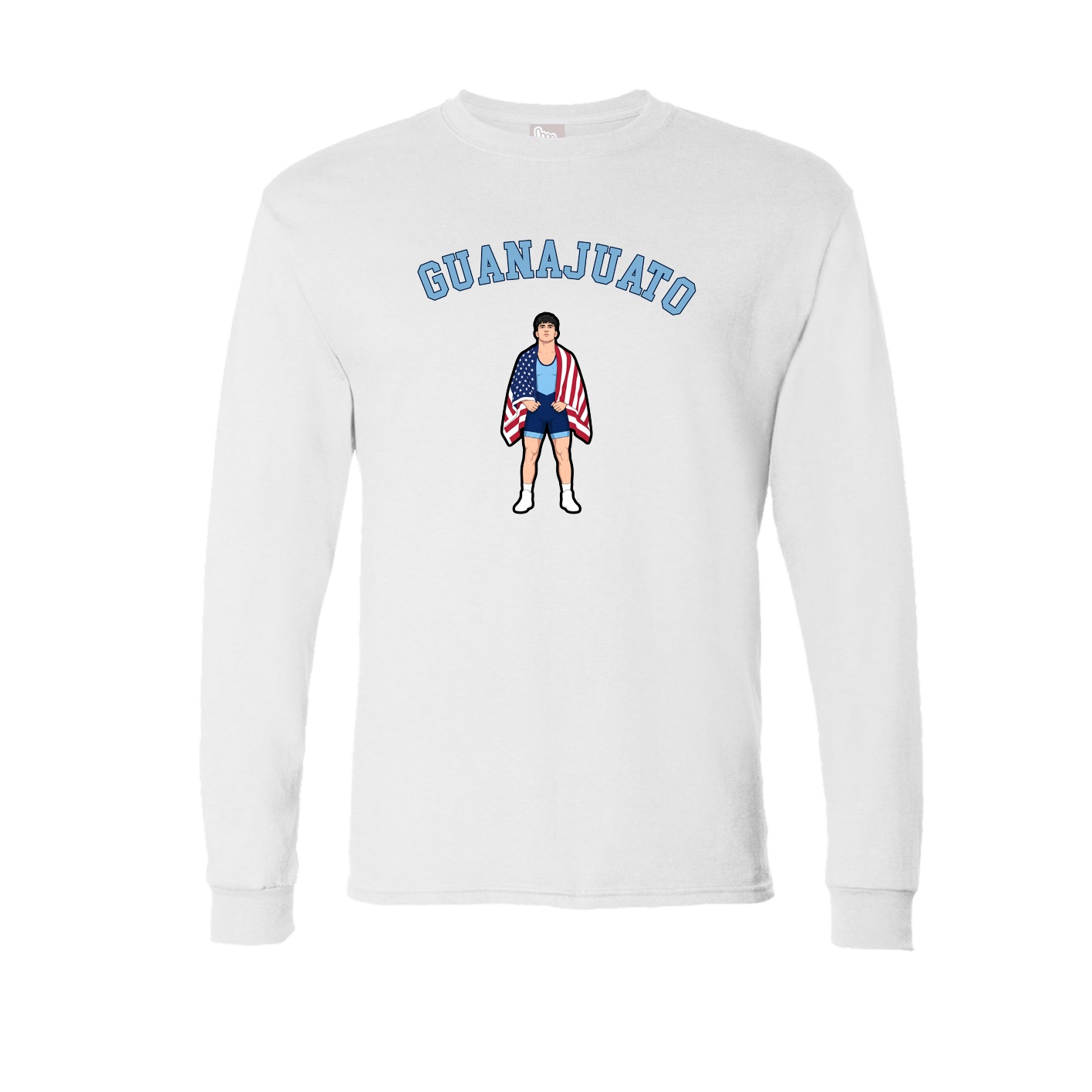 Long Sleeve Tee — Shirsey Arch in White