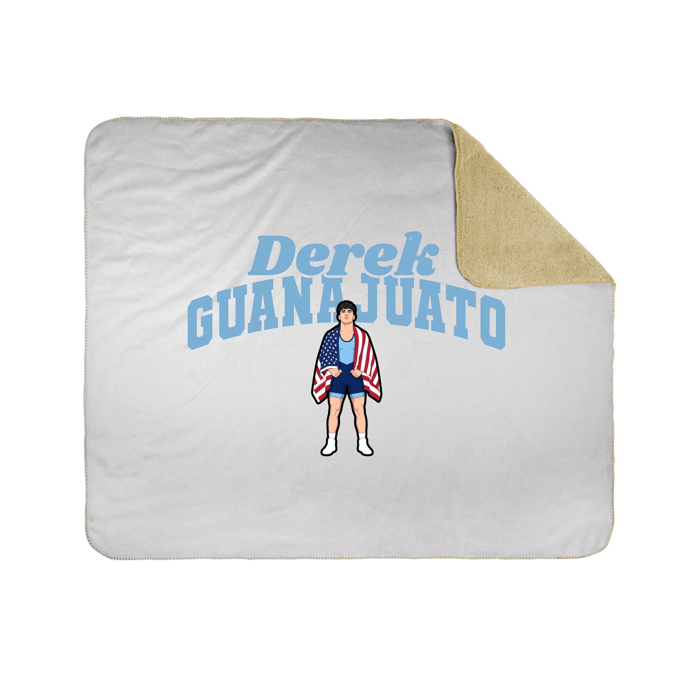 Throw Blanket — Signature Arch in White