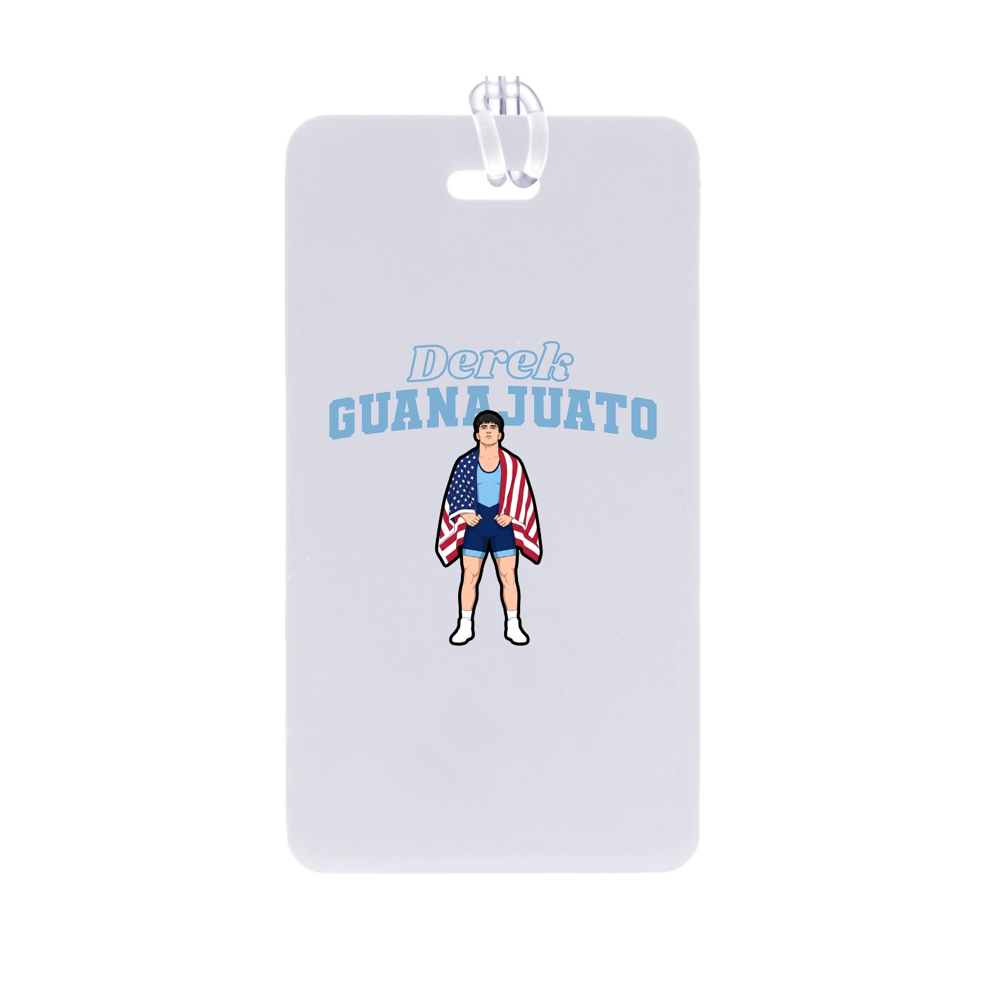 Bag Tag — Name Arch in Classic