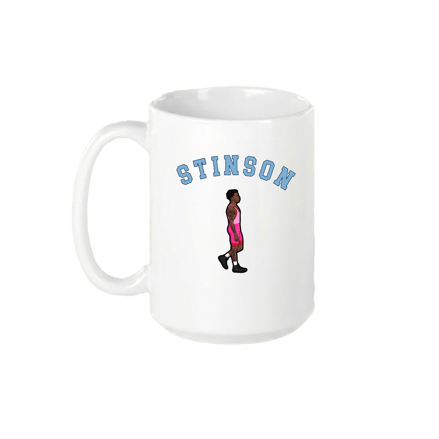 15oz Coffee Mug — Shirsey Arch in White