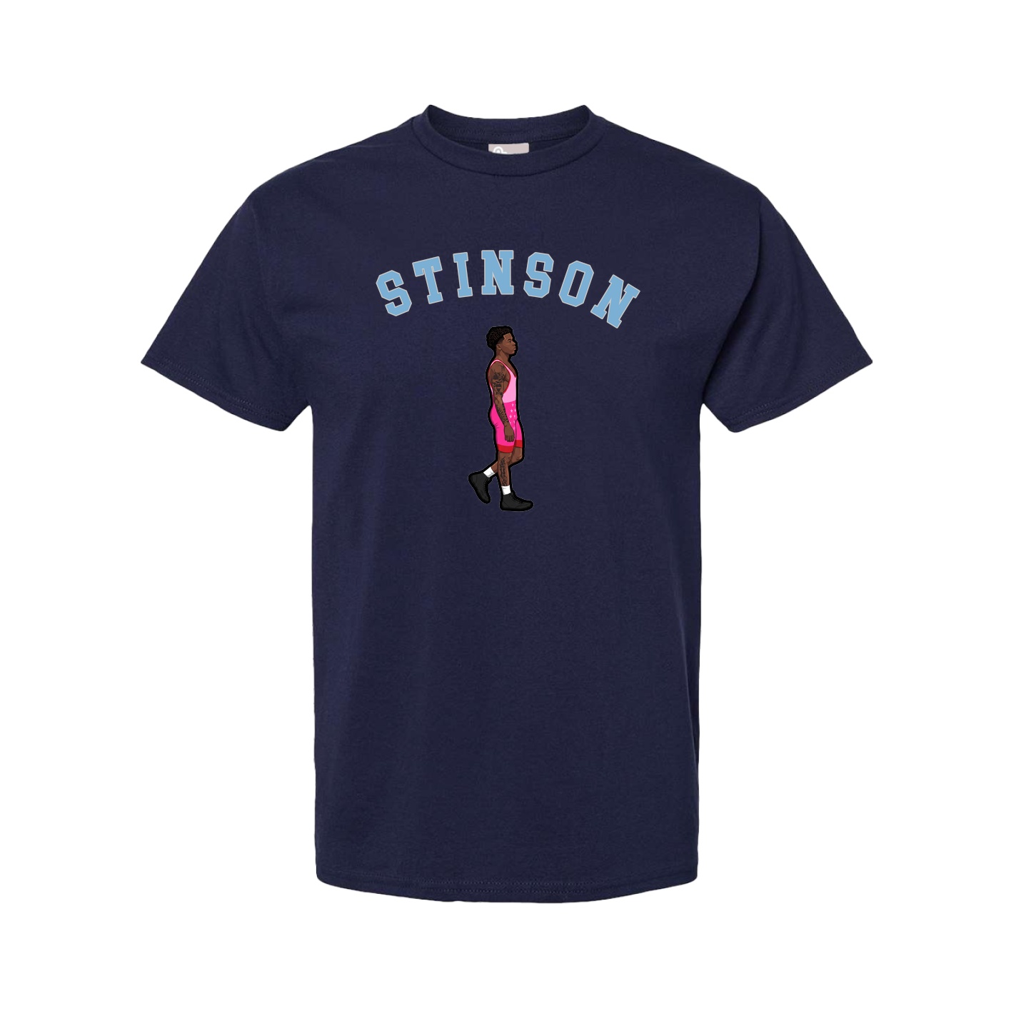 Youth Tee — Shirsey Arch in Navy