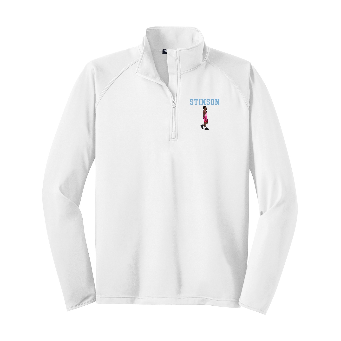 Q-Zip Pullover — Shirsey in White