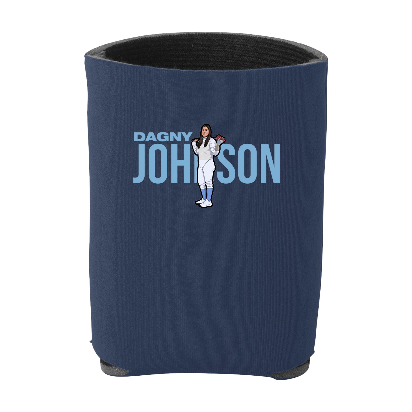 Can Holder — Player Name in Navy