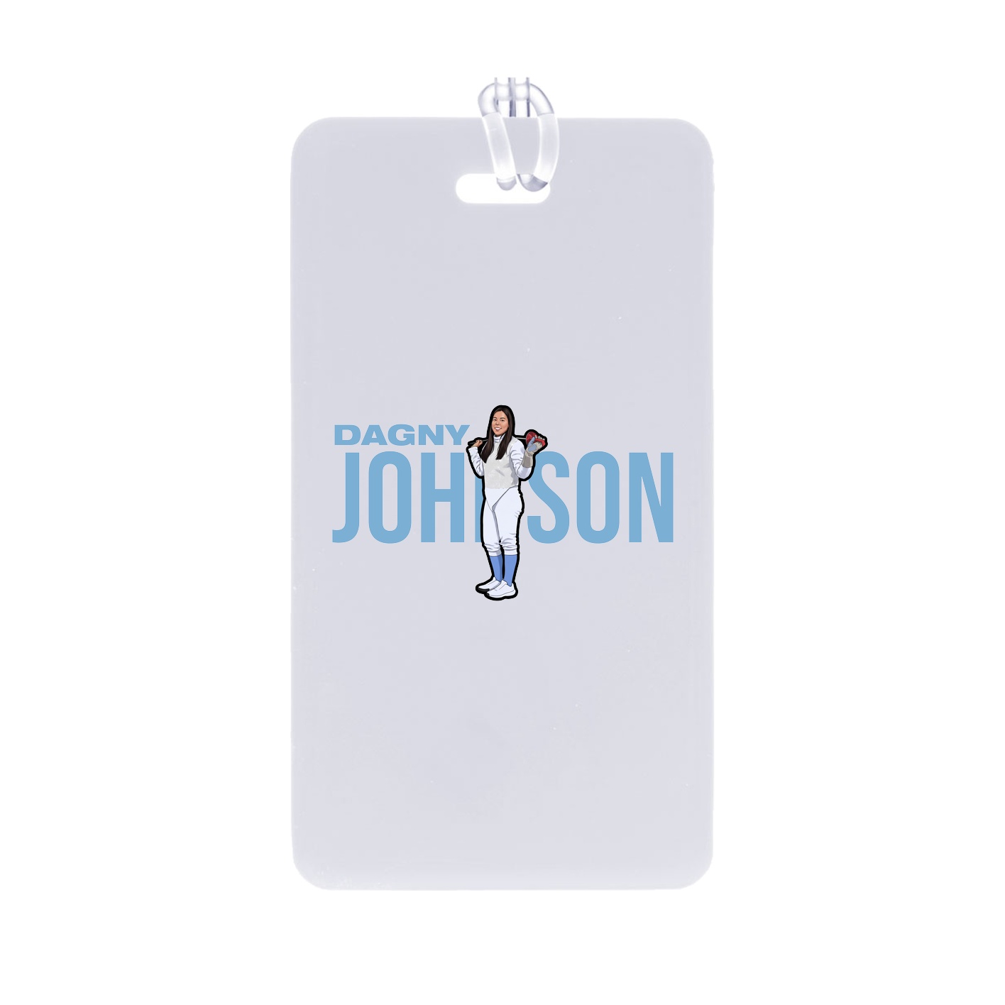 Bag Tag — Player Name in Classic