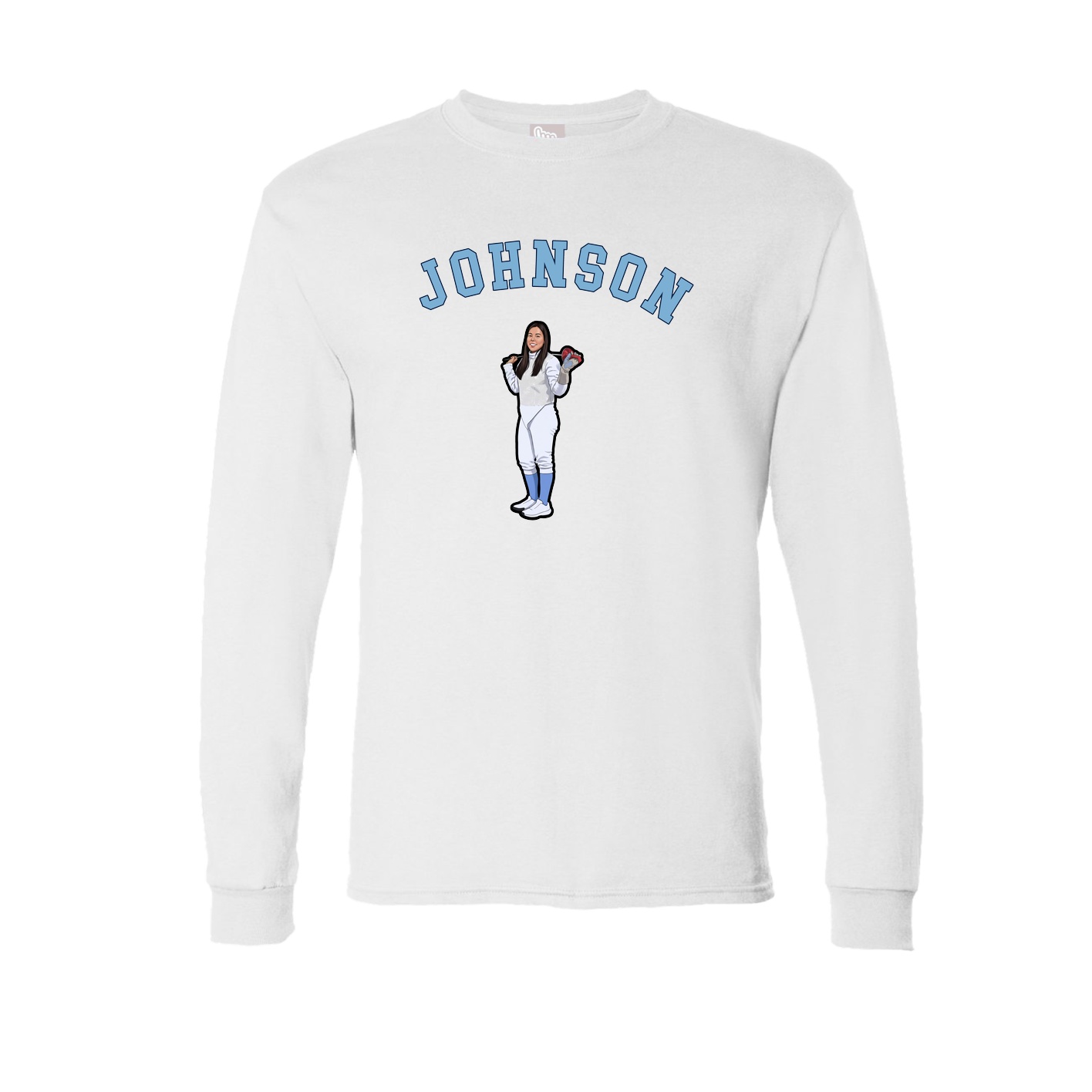 Long Sleeve Tee — Shirsey Arch in White