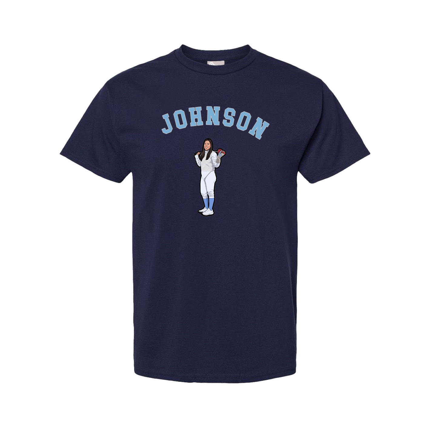 Youth Tee — Shirsey Arch in Navy