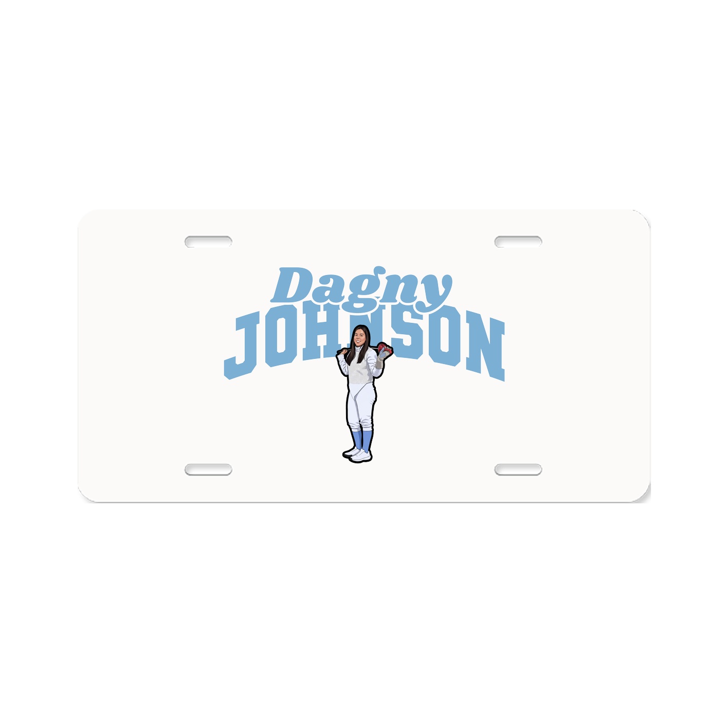 License Plate — Signature Arch in Classic