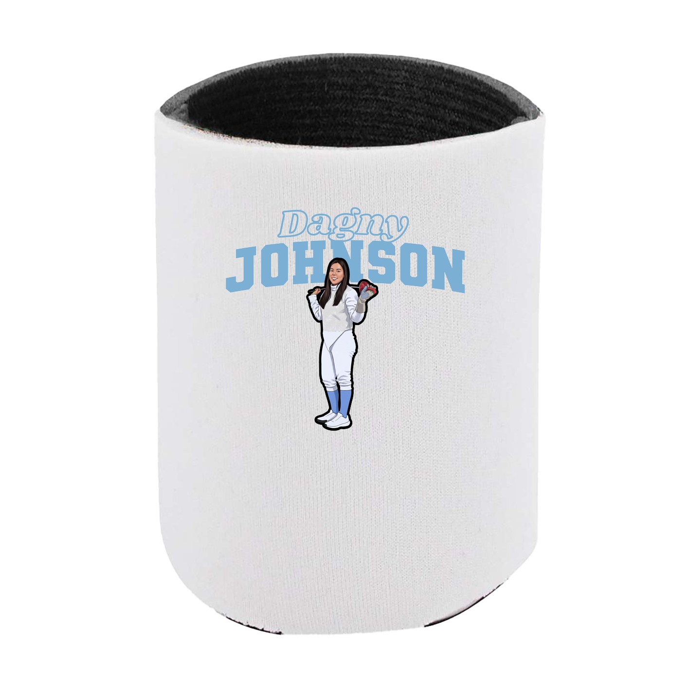 Can Holder — Name Arch in White
