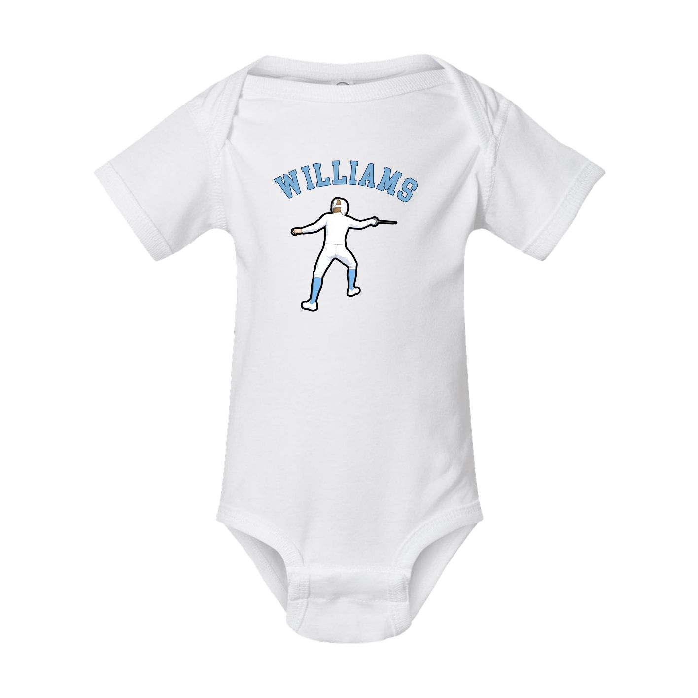 Baby Onesie — Shirsey Arch in White