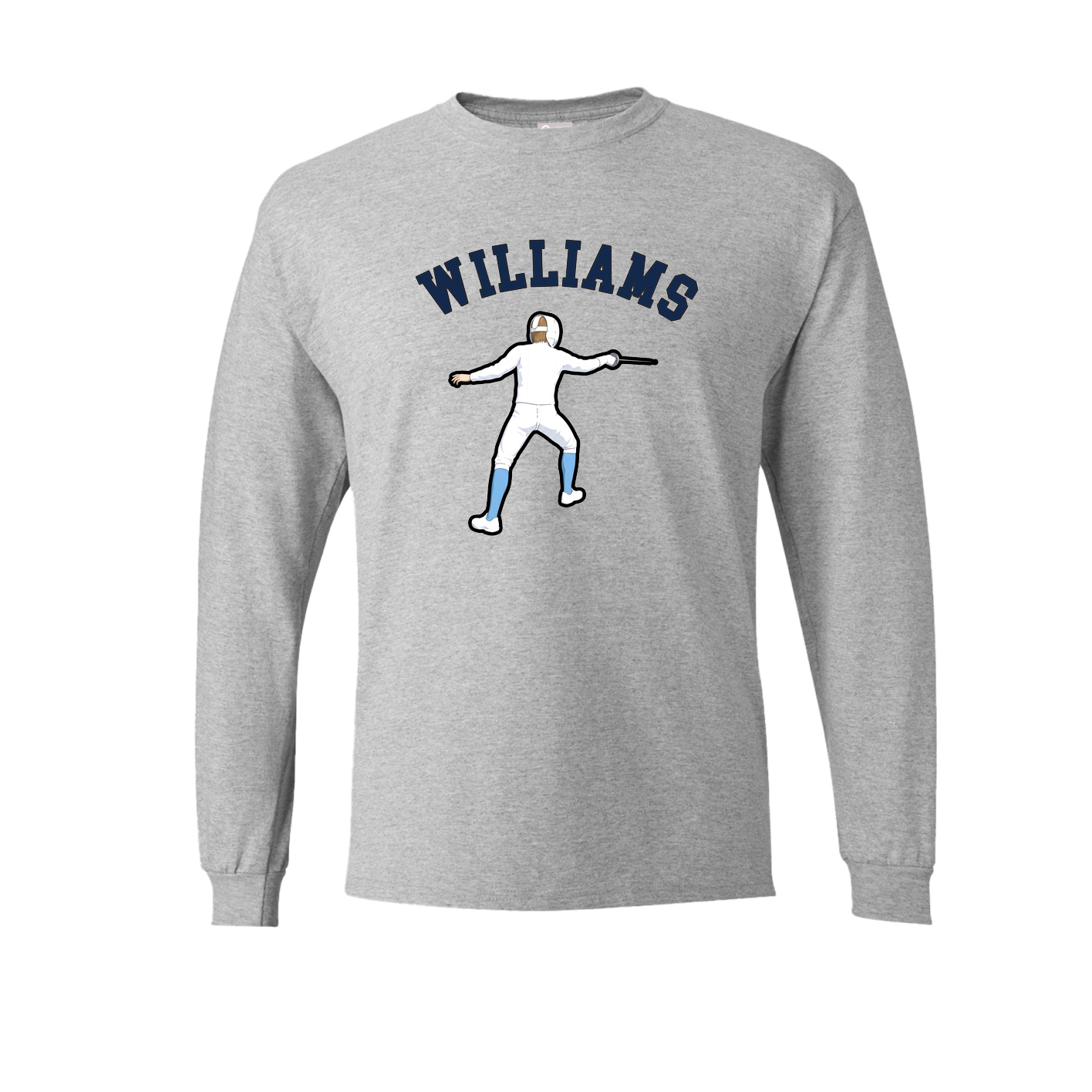 Long Sleeve Tee — Shirsey Arch in Grey