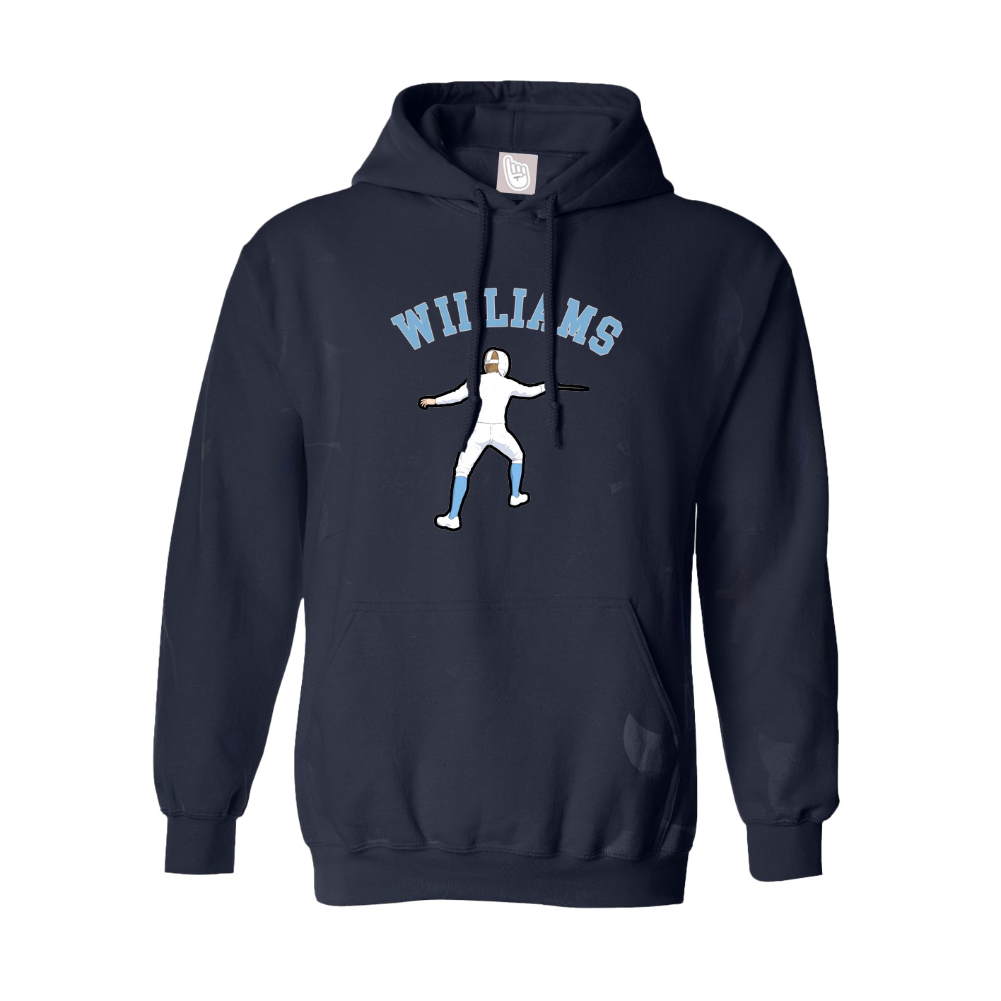 Youth Hoodie — Shirsey Arch in Navy