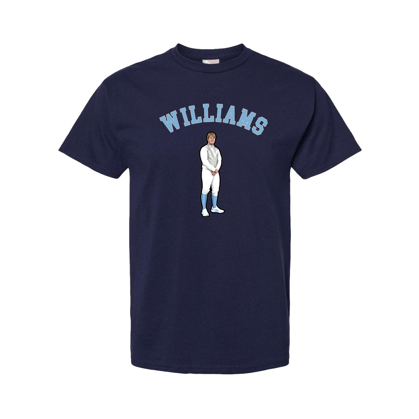 Youth Tee — Shirsey Arch in Navy