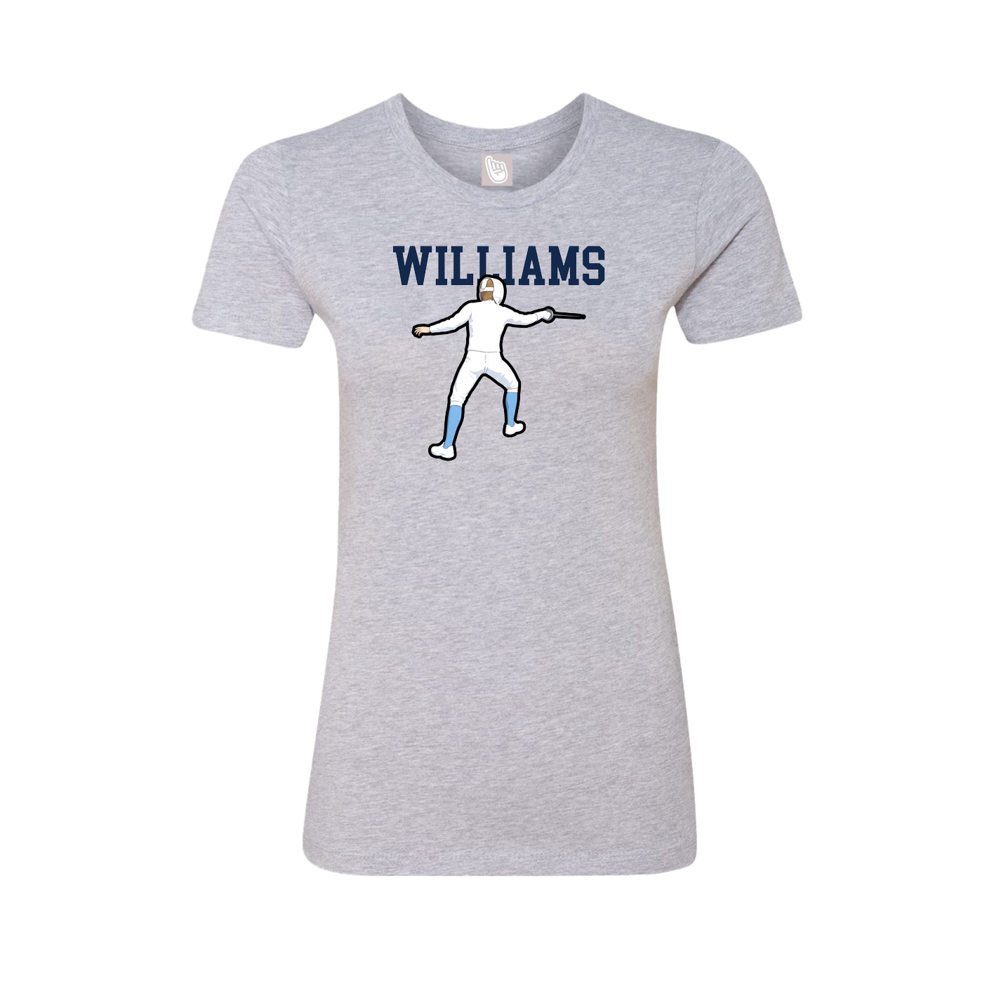 Fitted Women's Tee — Shirsey in Grey