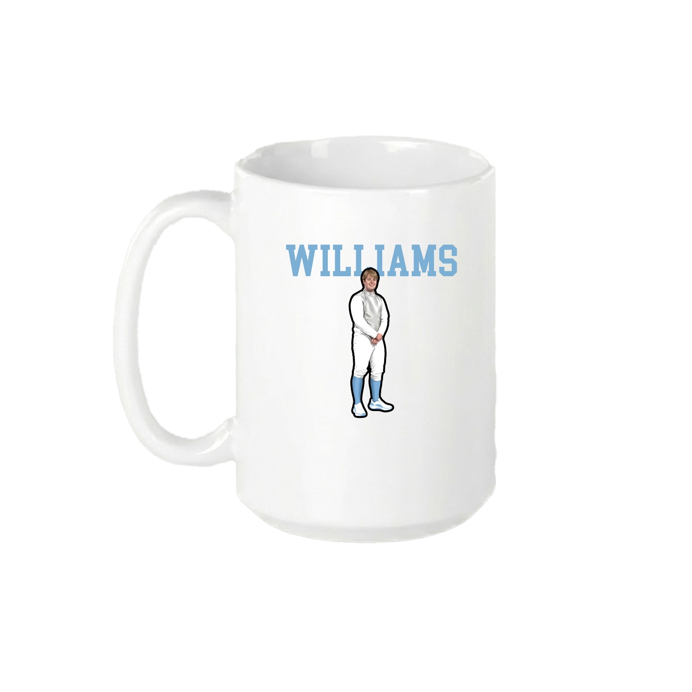 15oz Coffee Mug — Shirsey in White