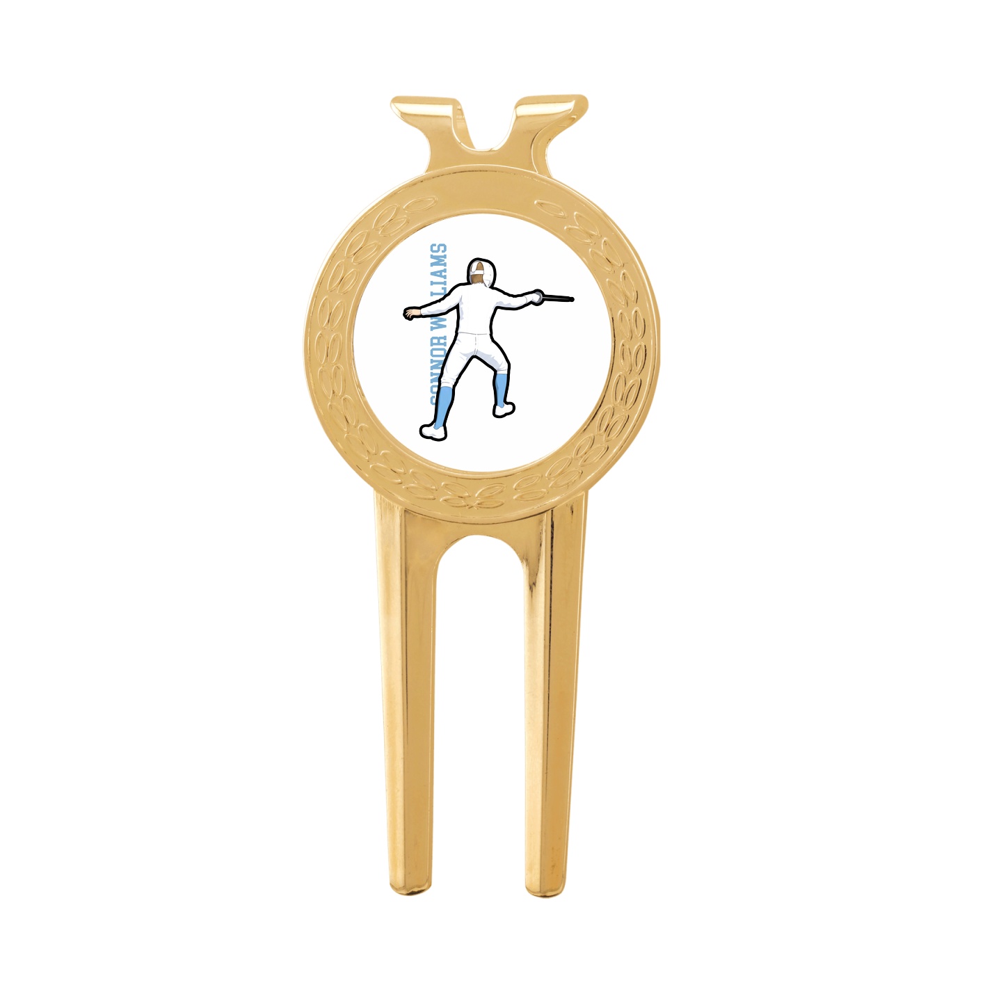 Divot Tool with Ball Marker — Name Vertical in Classic
