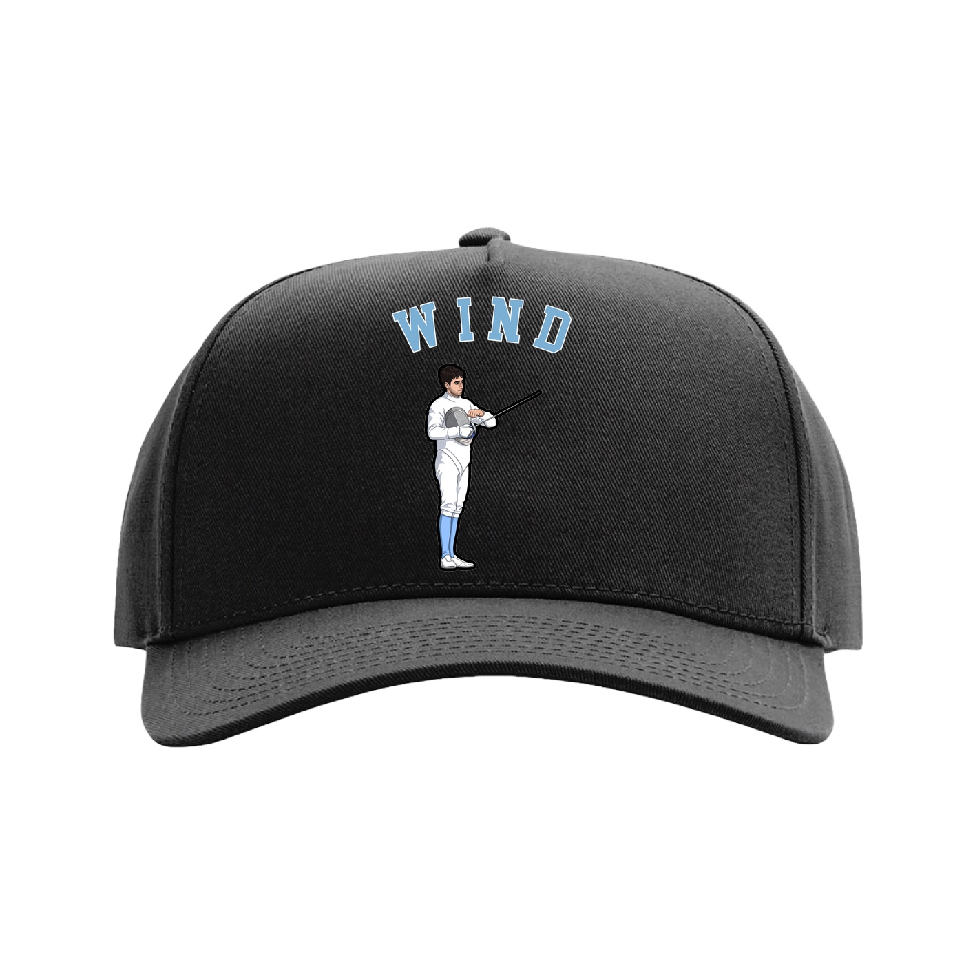 Full Fabric Five-Panel Champ Cap