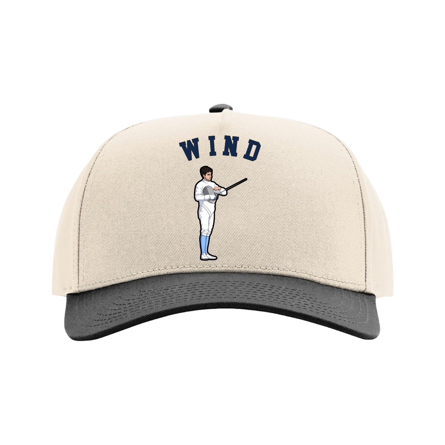 Full Fabric Five-Panel Champ Cap