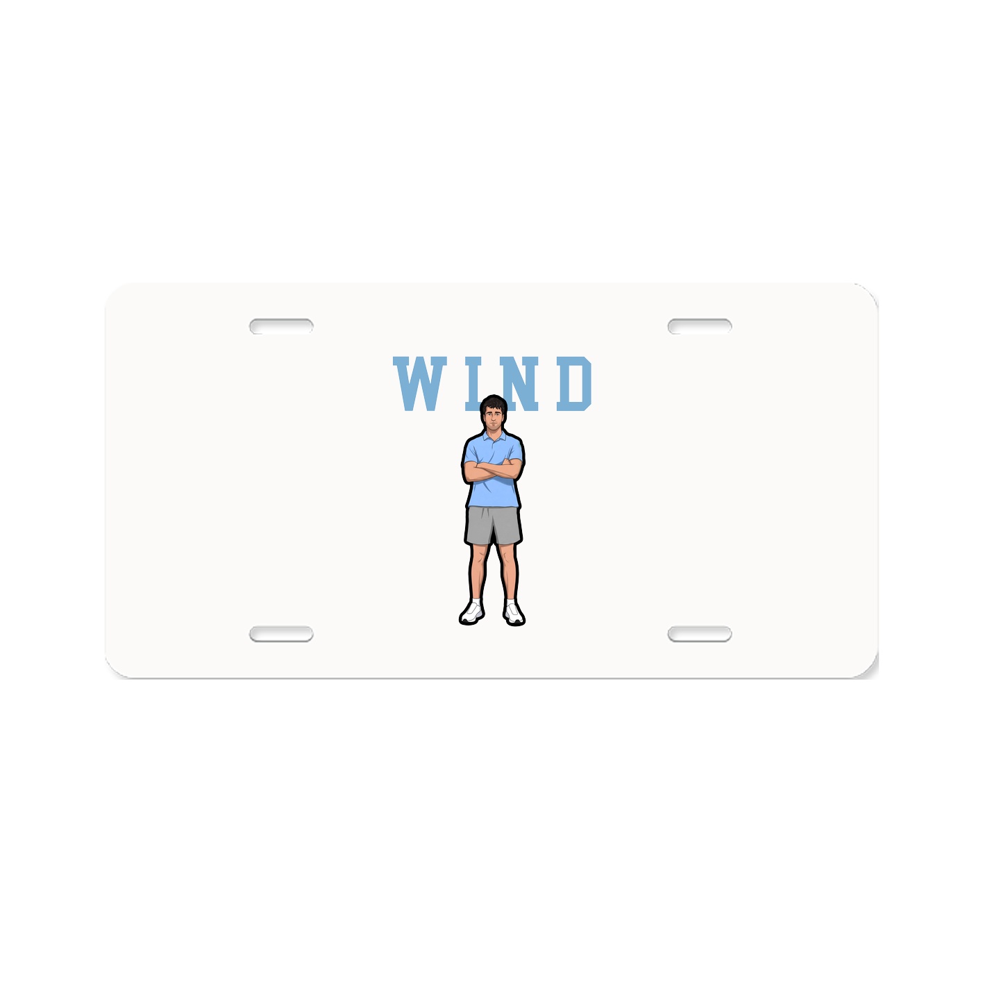 License Plate — Shirsey in Classic