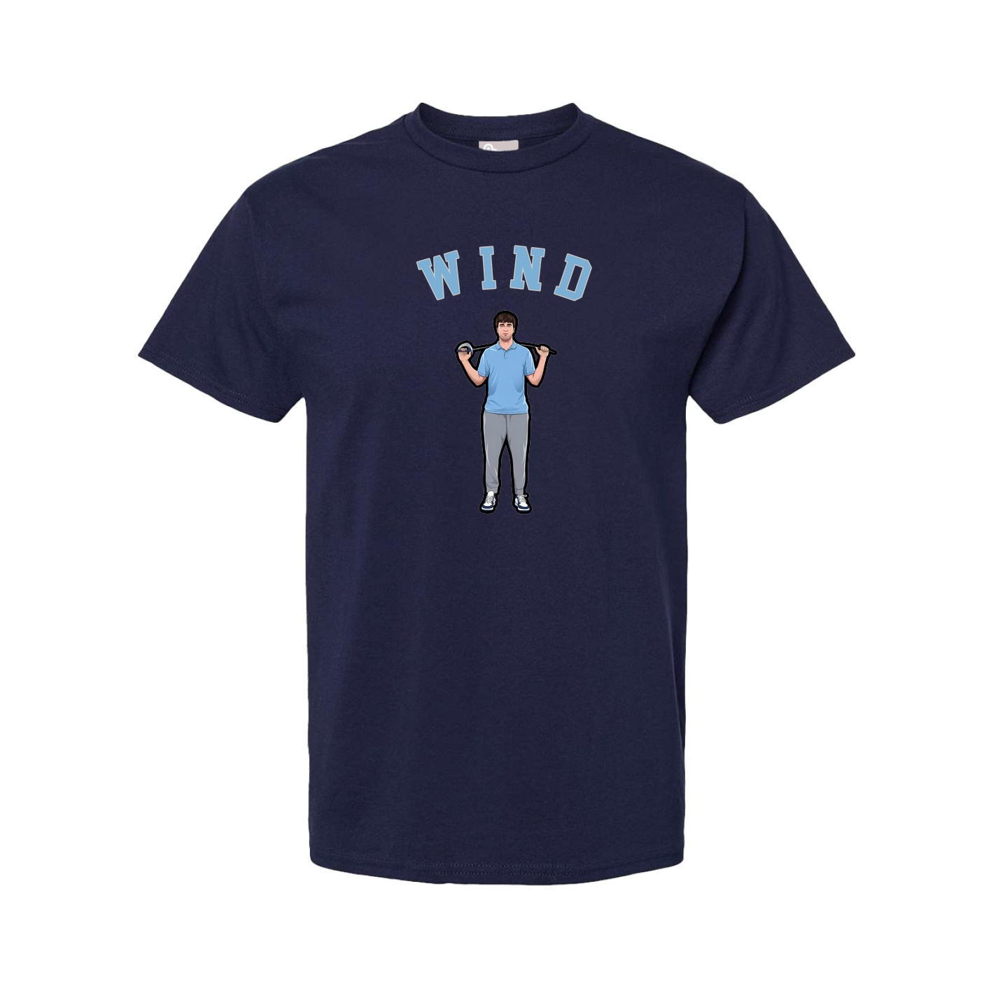 Youth Tee — Shirsey Arch in Navy