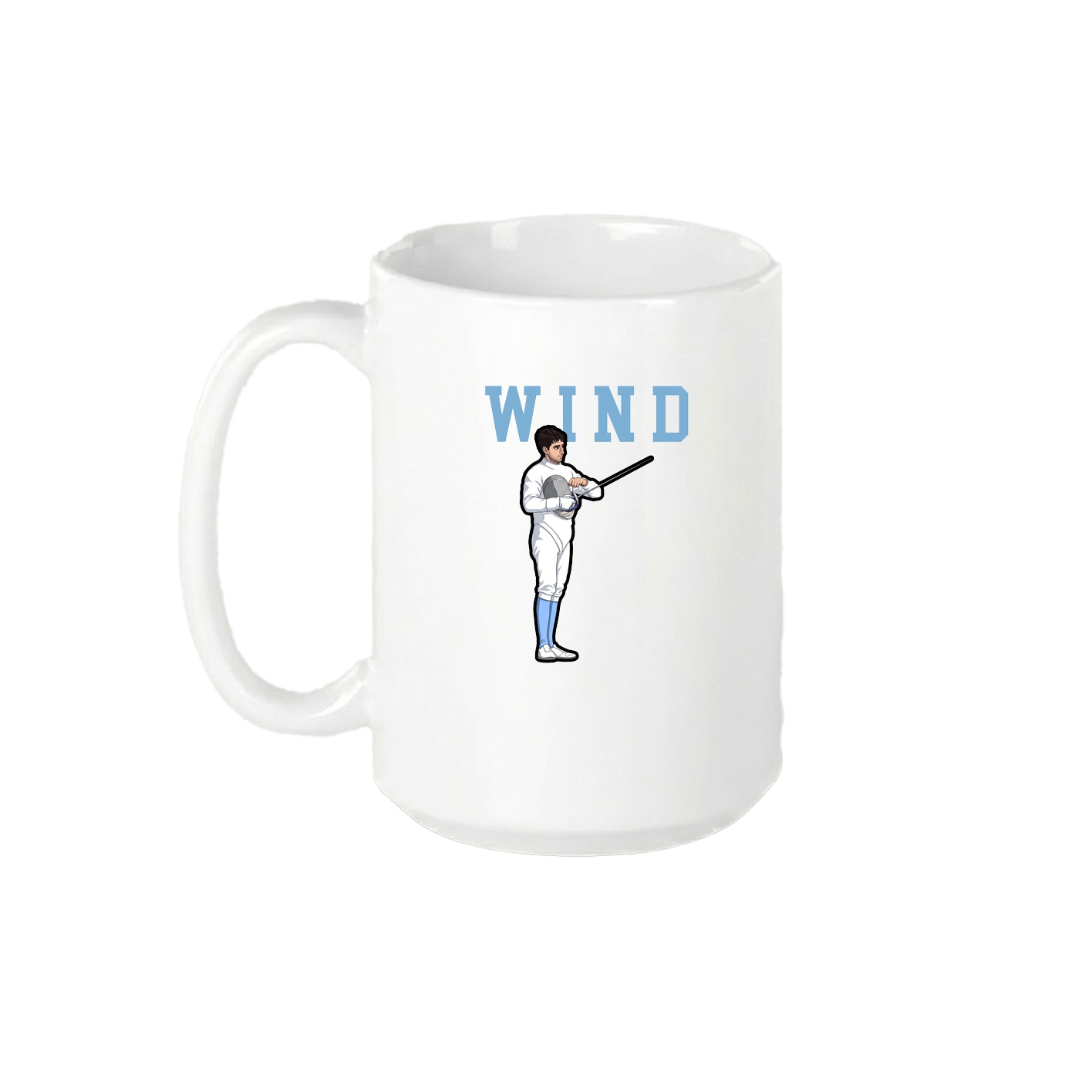 15oz Coffee Mug — Shirsey in White