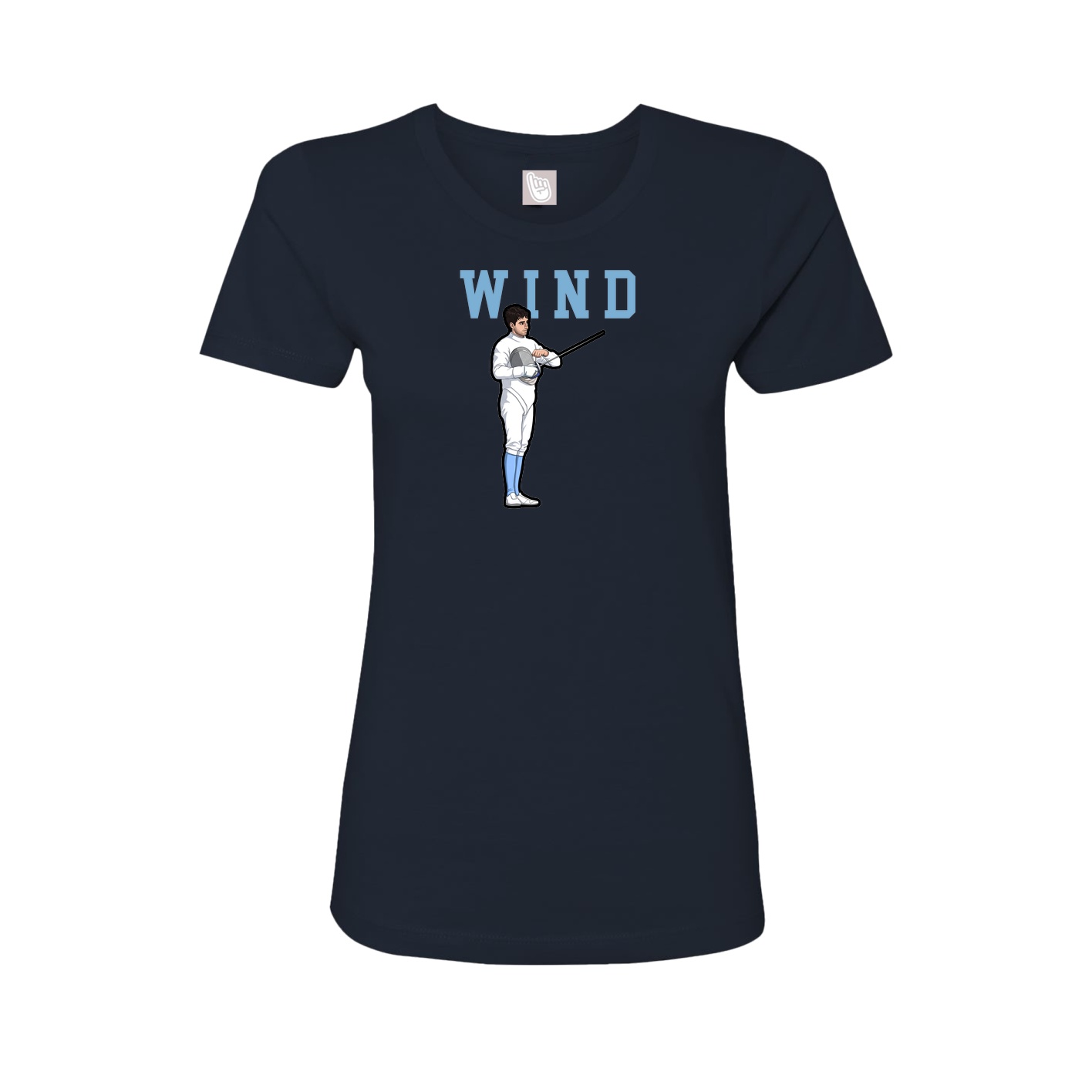 Fitted Women's Tee — Shirsey in Navy