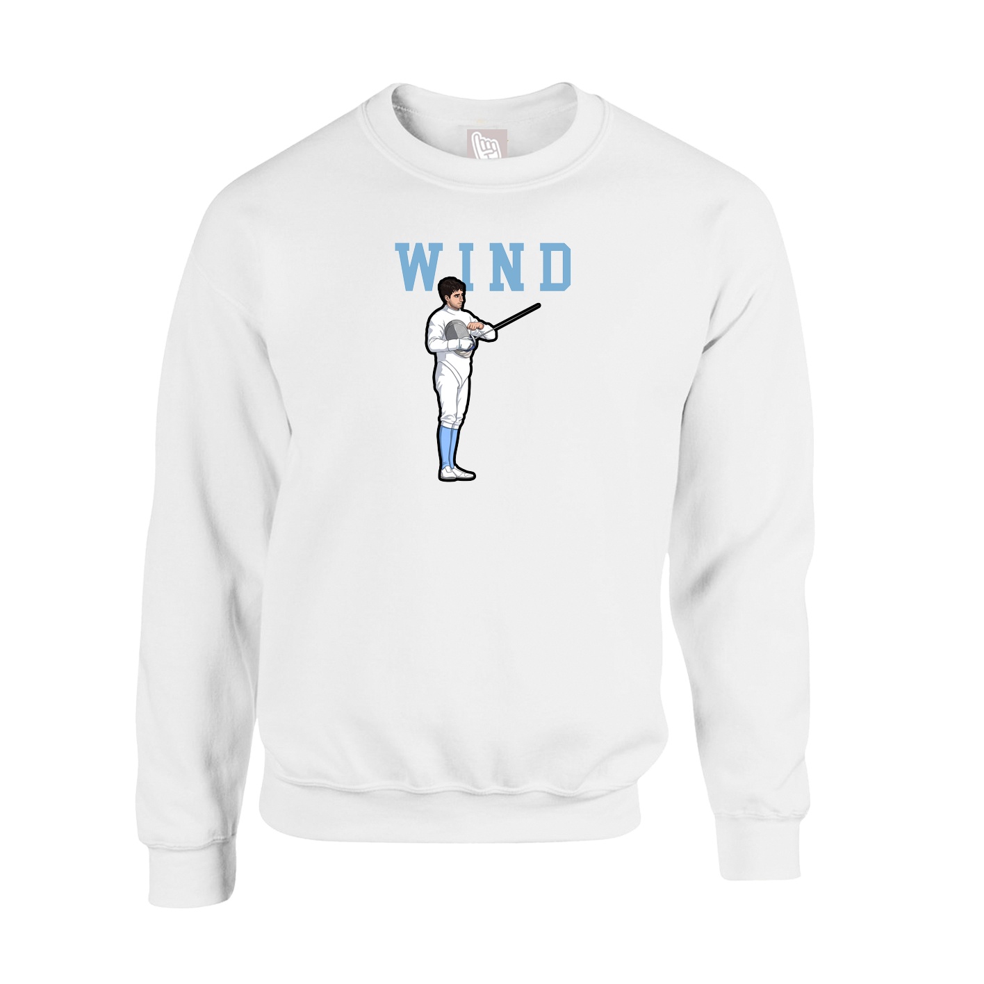Fleece Crew — Shirsey in White