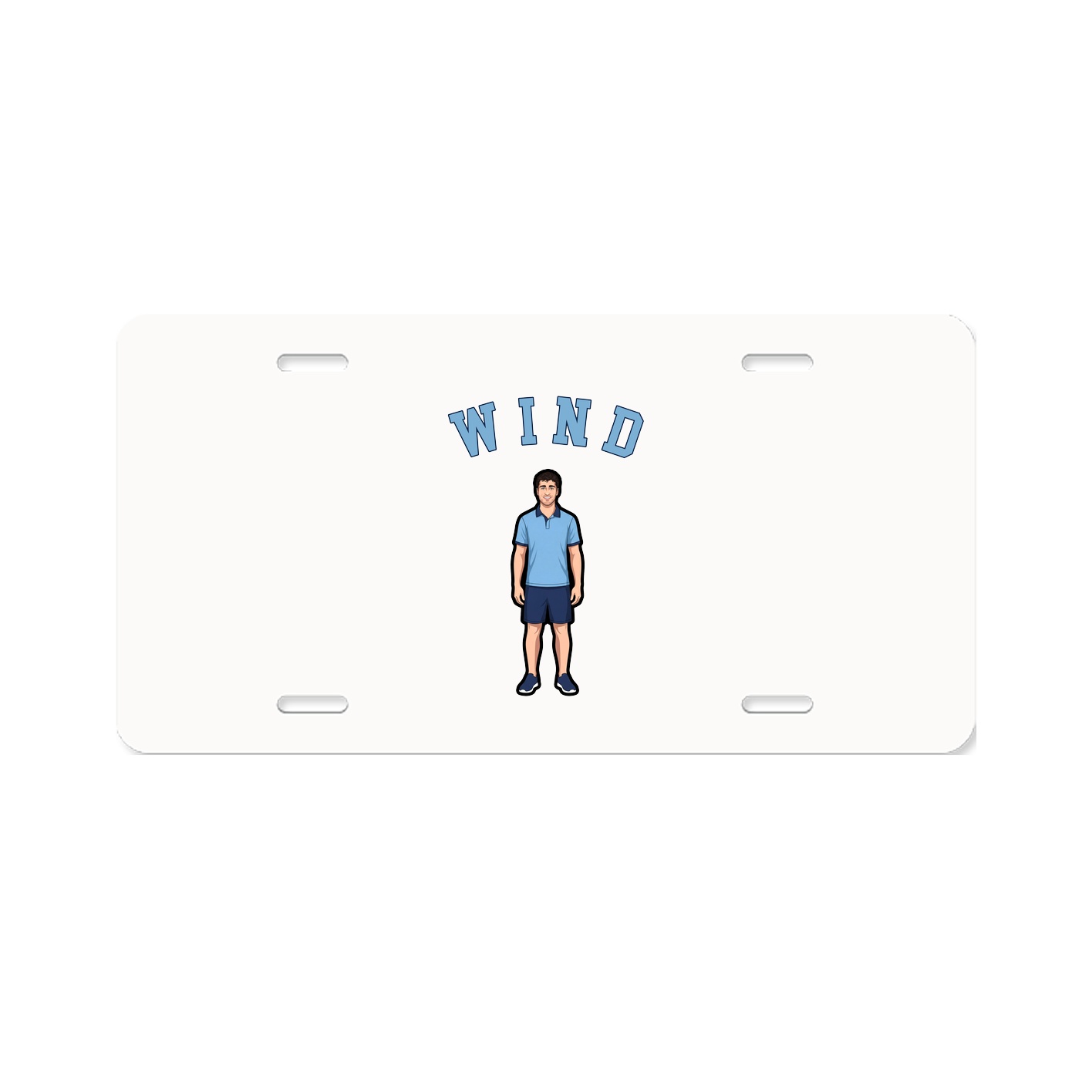 License Plate — Shirsey Arch in Classic