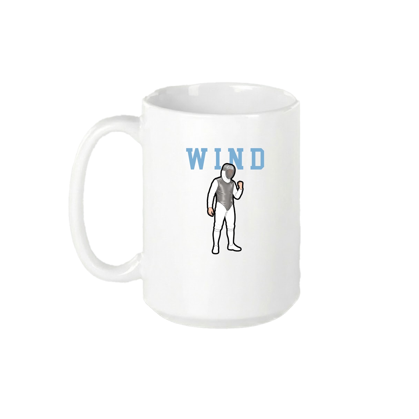 15oz Coffee Mug — Shirsey in White
