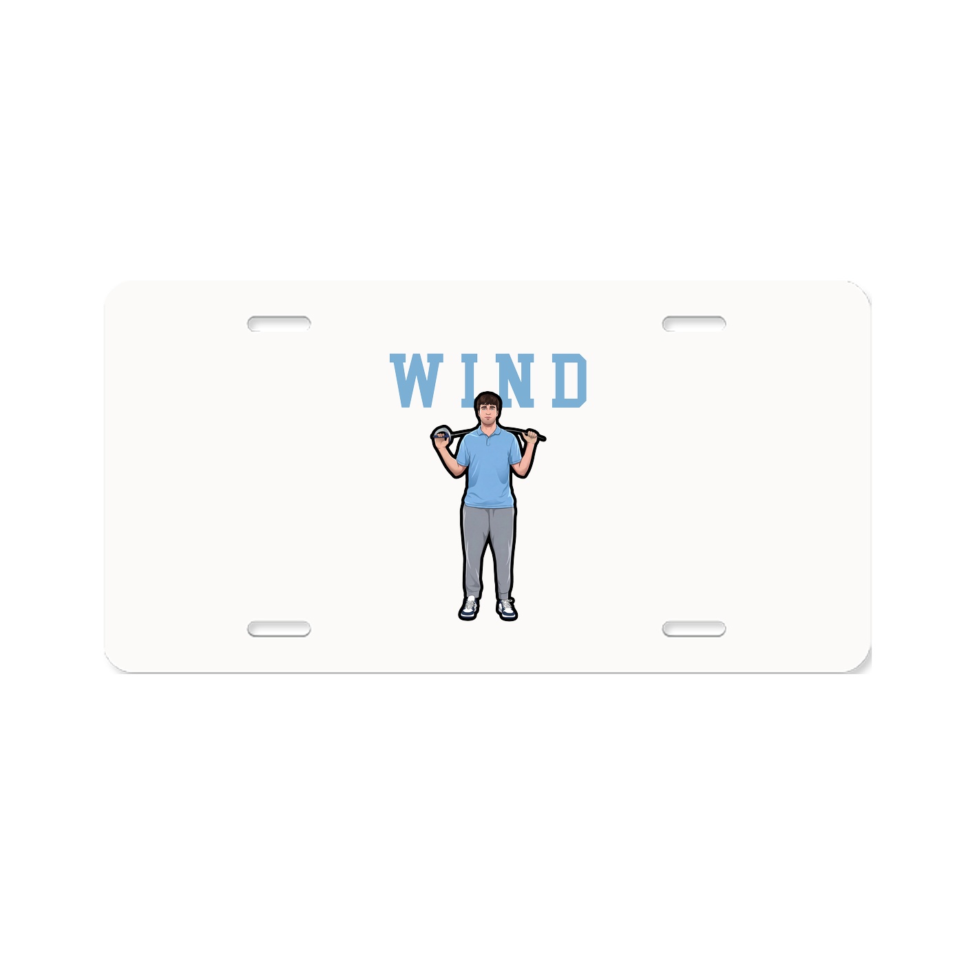 License Plate — Shirsey in Classic