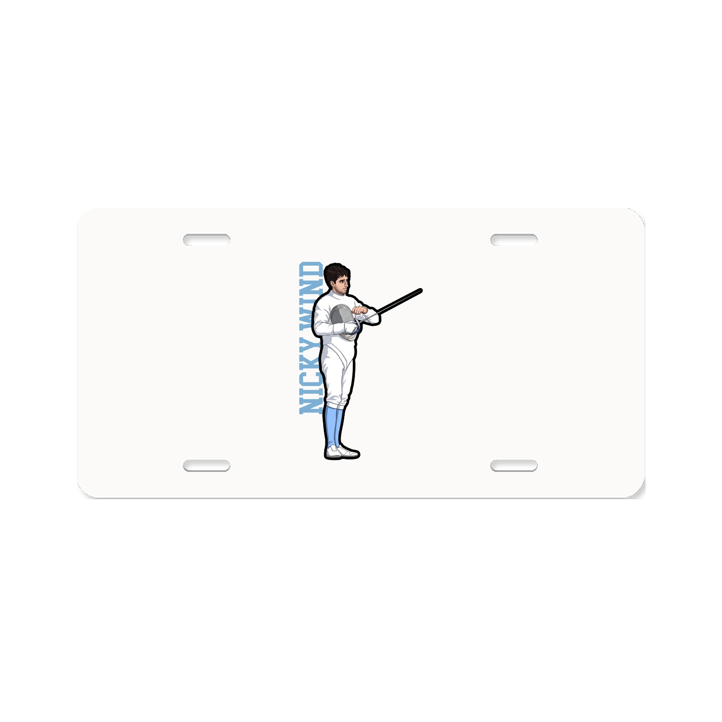 Aluminum License Plate