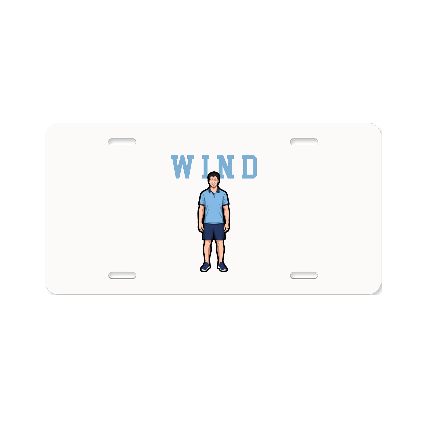 License Plate — Shirsey in Classic