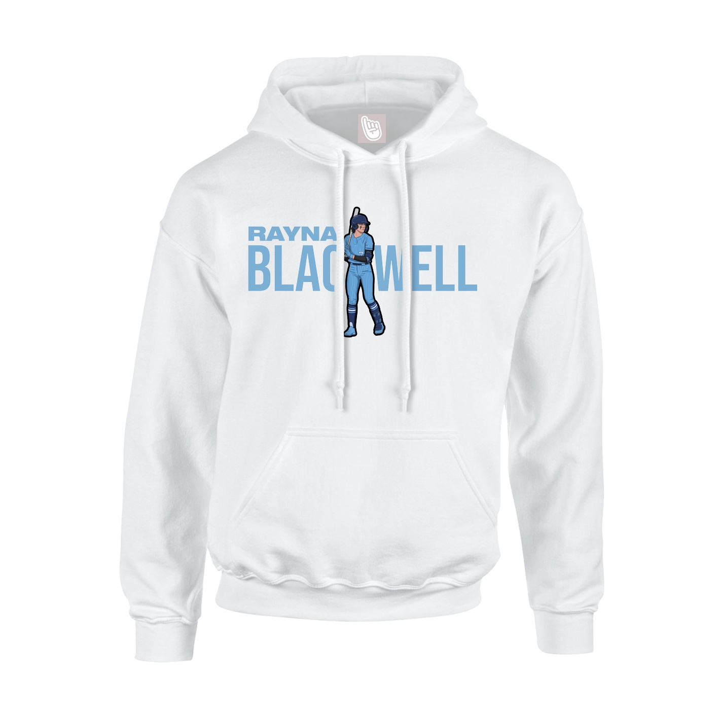 Hoodie — Player Name in White