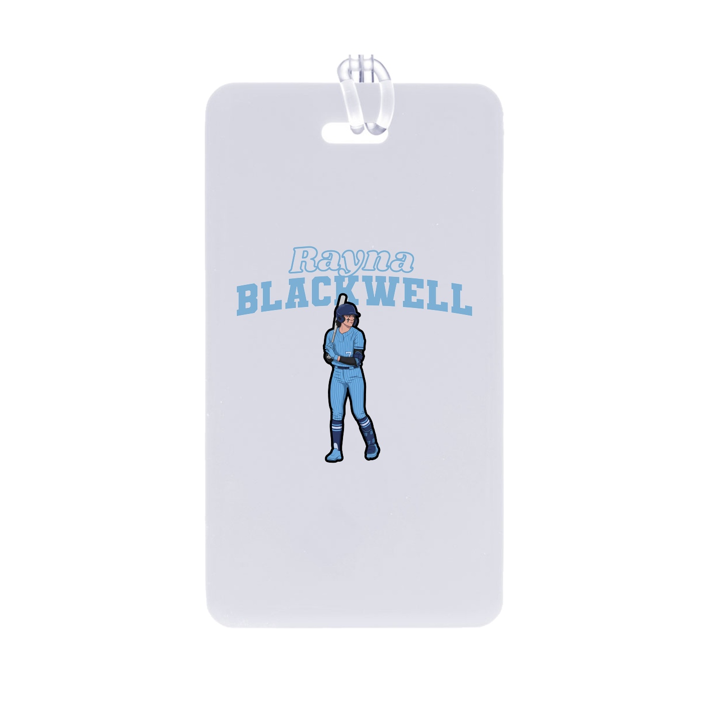 Bag Tag — Name Arch in Classic