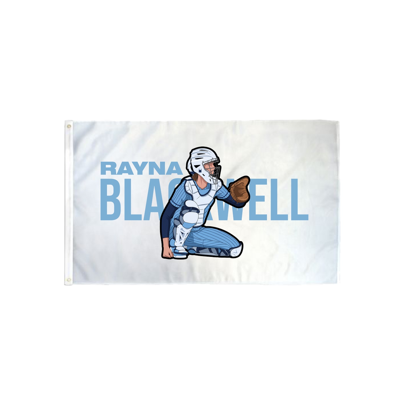3x5 Flag — Player Name in Classic