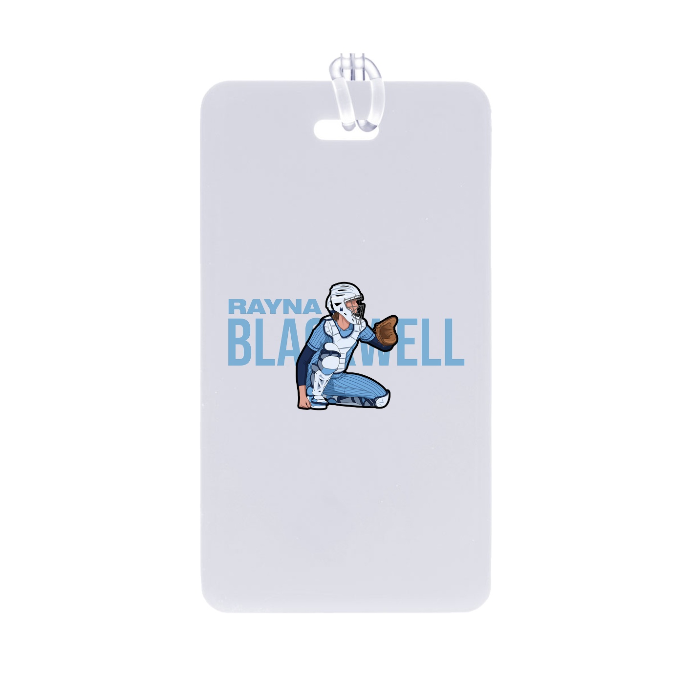 Bag Tag — Player Name in Classic